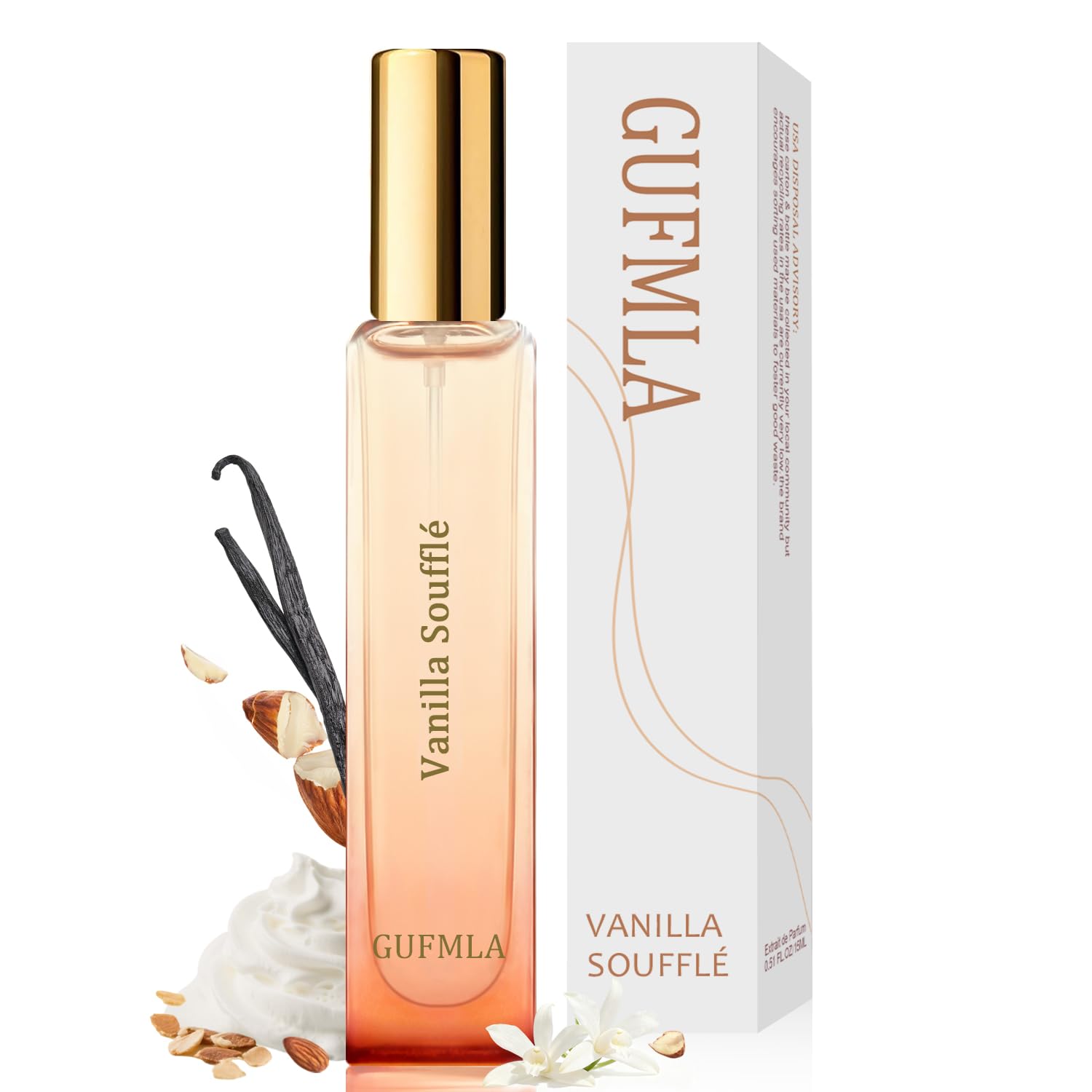 PERFUME PARA MUJER GUFMLA VANILLA 15ML - 1