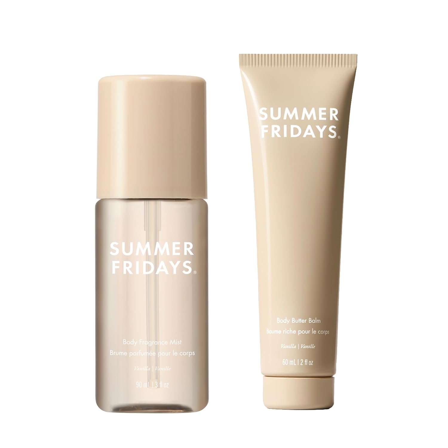 SET DE FRAGANCIAS SUMMER FRIDAYS MINI VANILLA BODY MIST Y BODY BUTTER - 1