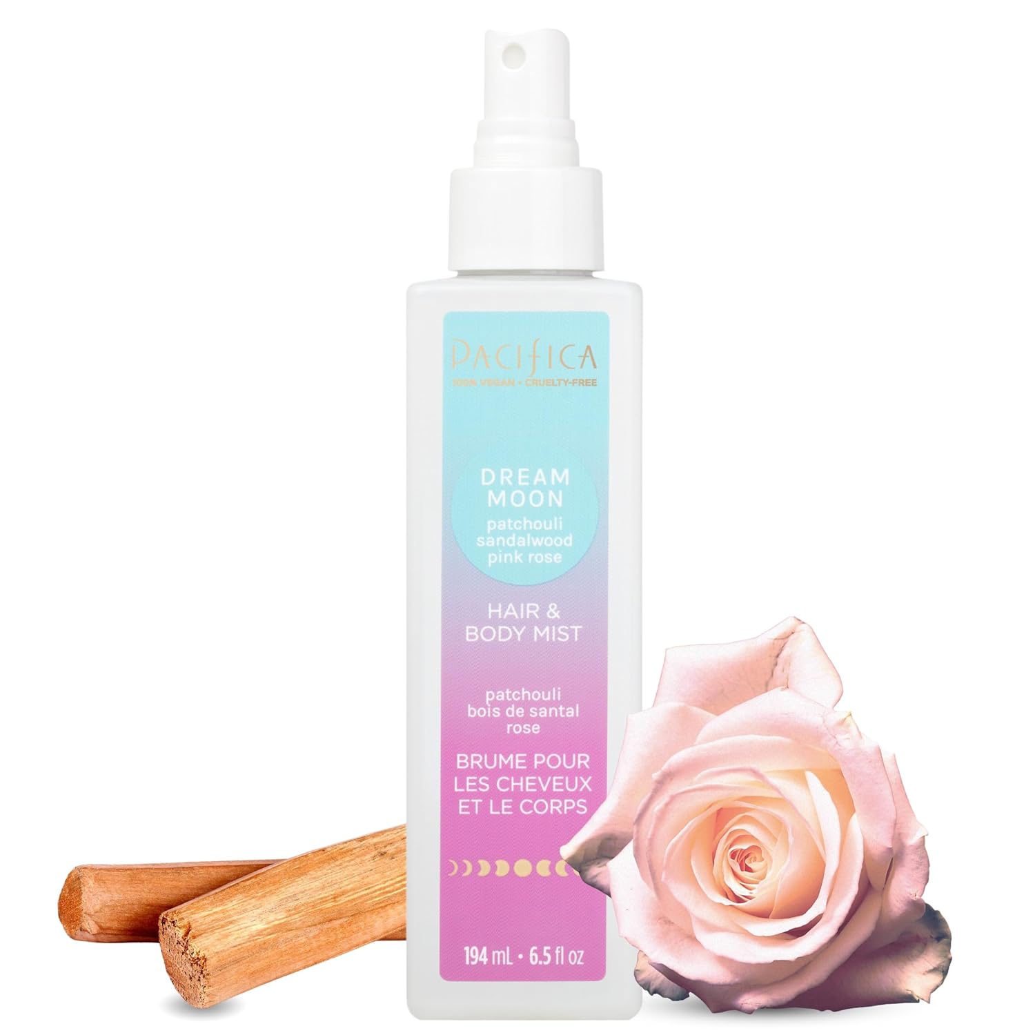 PERFUME PARA CABELLO Y CUERPO PACIFICA DREAM MOON 192 ML - 1