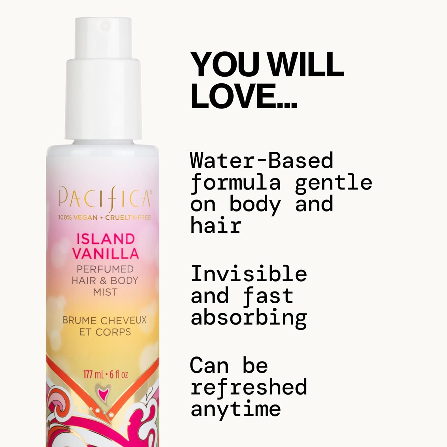 SPLASH CORPORAL PACIFICA MINI ISLAND VANILLA 60 ML PARA MUJER - 3