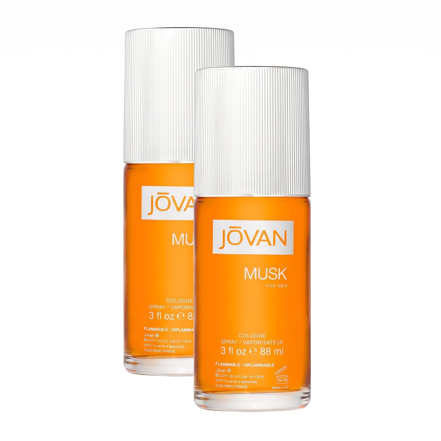 PERFUME JOVAN MUSK FOR MEN EAU DE COLOGNE 90 ML PACK 2 - 1