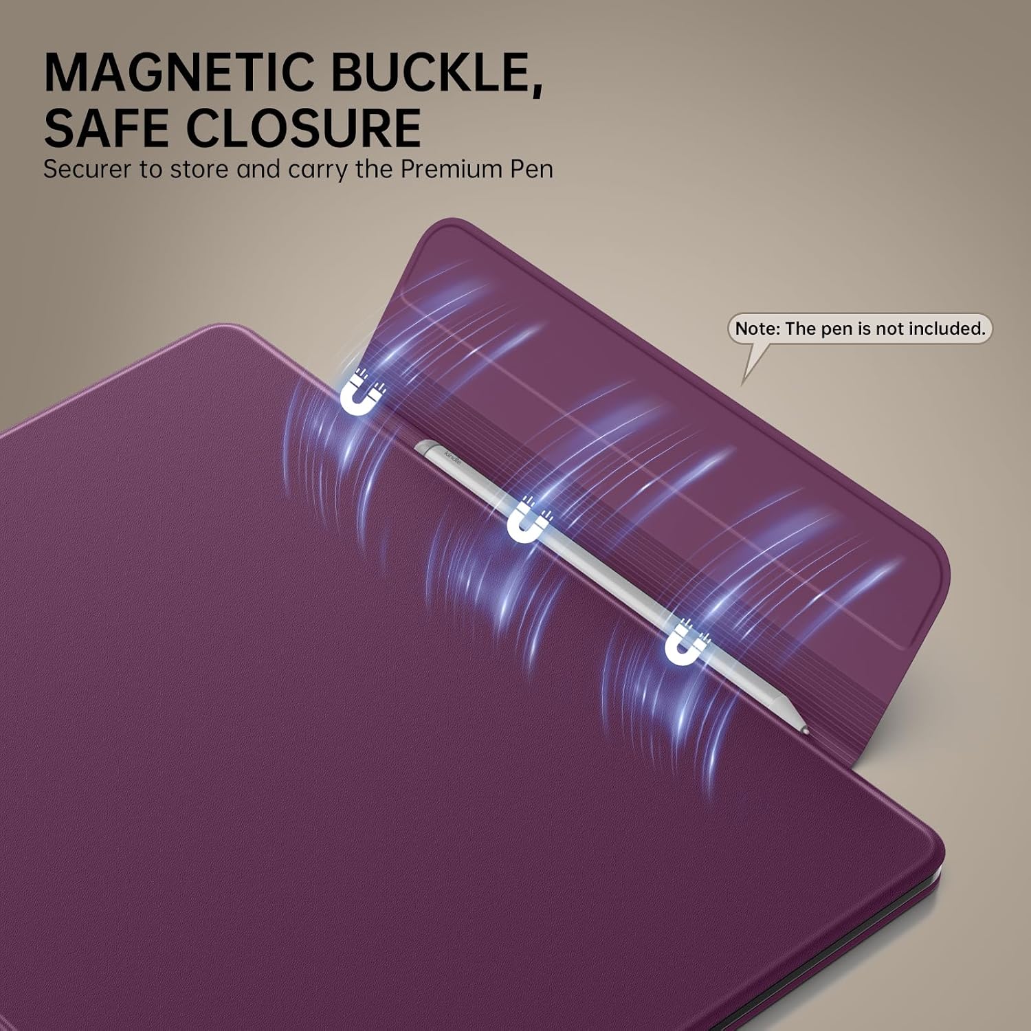 ESTUCHE MOKO PARA KINDLE SCRIBE 11' 3RA GEN Y COLORSOFT 1RA GEN VIOLA - 4