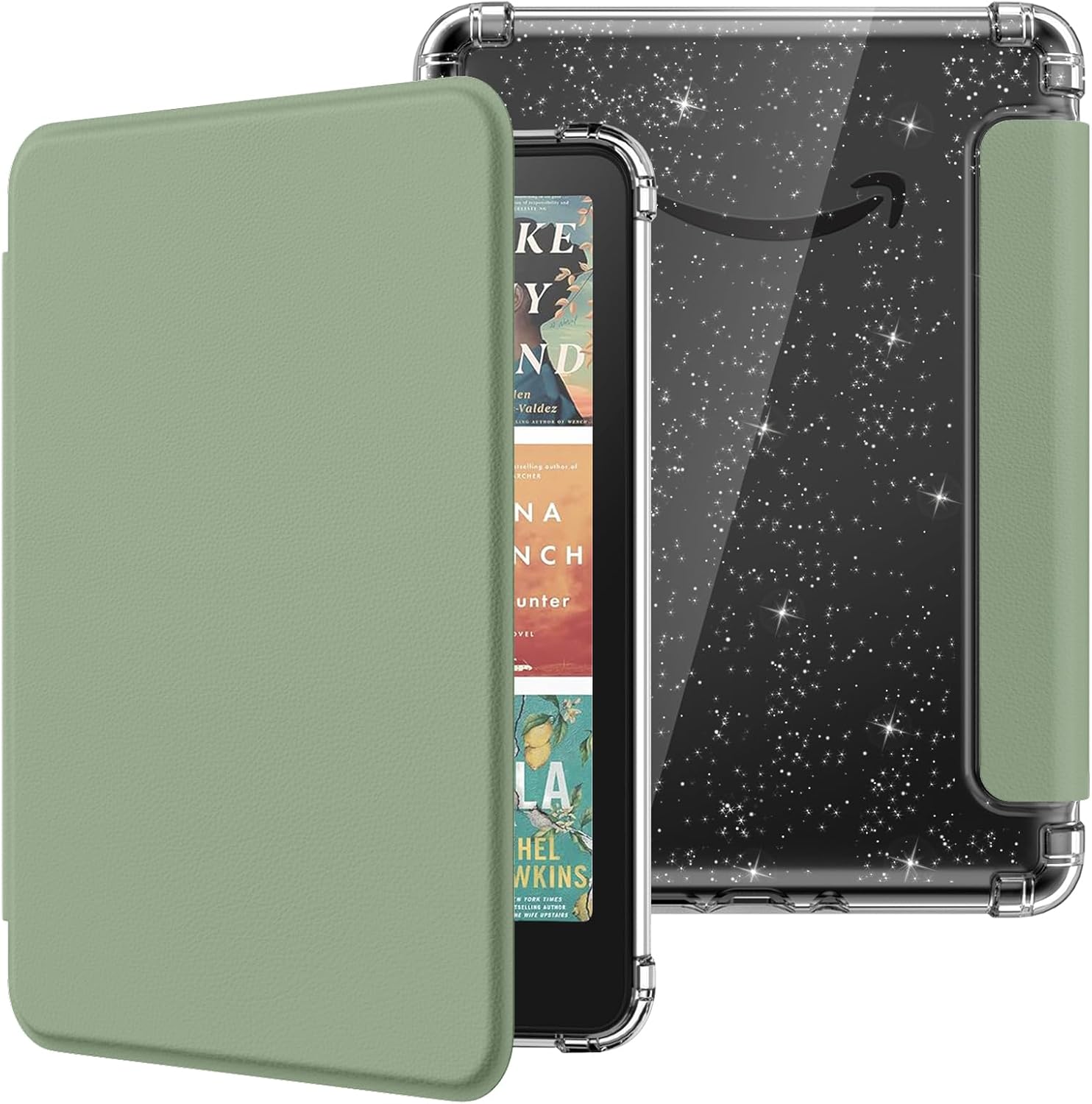ESTUCHE MOKO PARA KINDLE PAPERWHITE 7' 12ª GEN Y COLORSOFT 2024 CELADÓN - 1