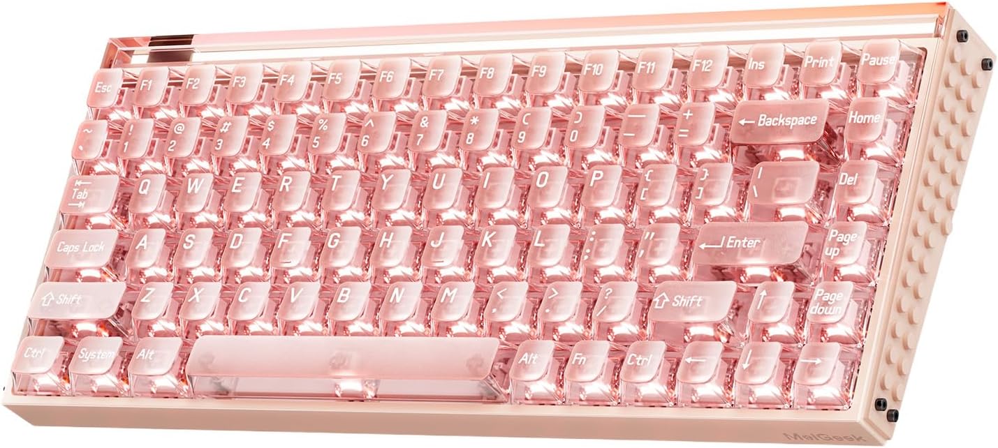 TECLADO MELGEEK MADE84 ULTRA+ CON CABLE Y SWITCHES MAGNÉTICOS HALL EFFECT - 1