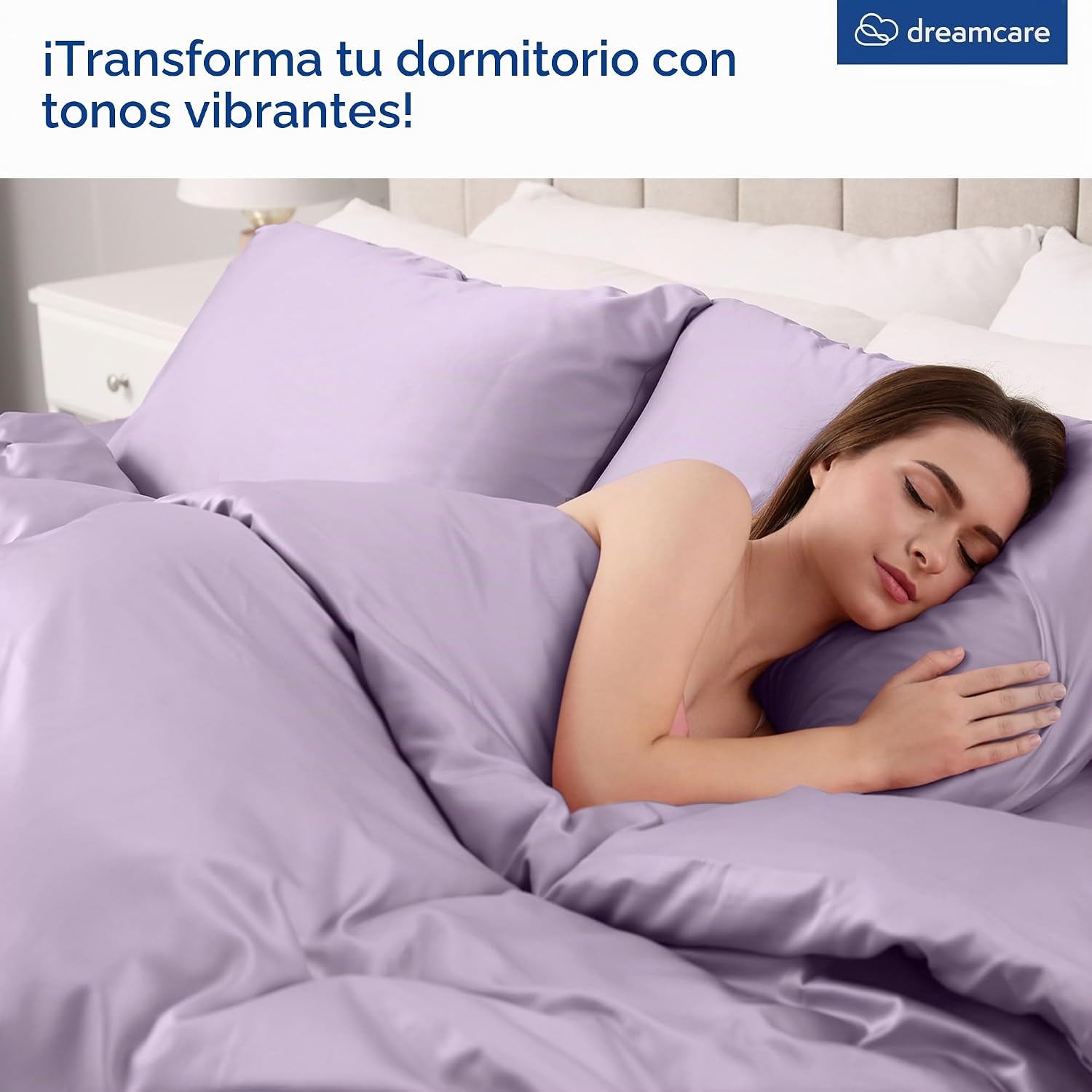 JUEGO DE SÁBANAS KING DREAMCARE 6 PIEZAS MICROFIBRA - 4