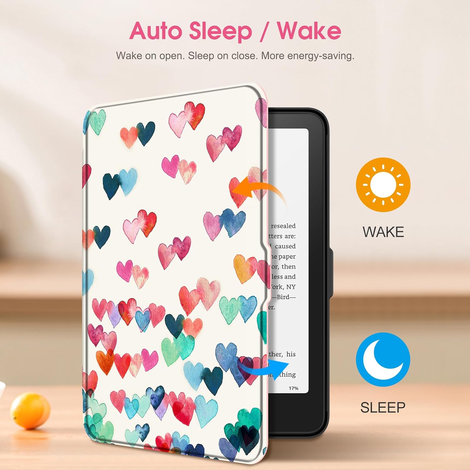 ESTUCHE FINTIE SLIM PARA KINDLE PAPERWHITE 7' 12ª GEN 2024 Y KINDLE COLORSOFT - 3
