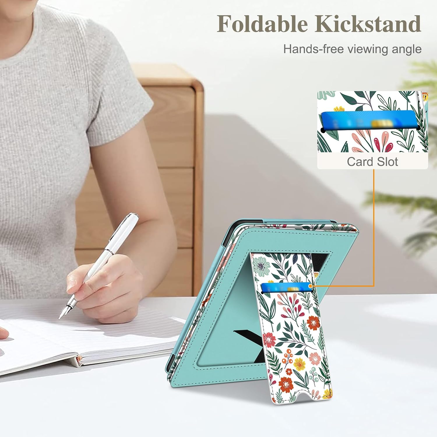 ESTUCHE FINTIE PARA KINDLE PAPERWHITE 12TH/11TH GEN Y KINDLE COLORSOFT 7'/6.8' - 5