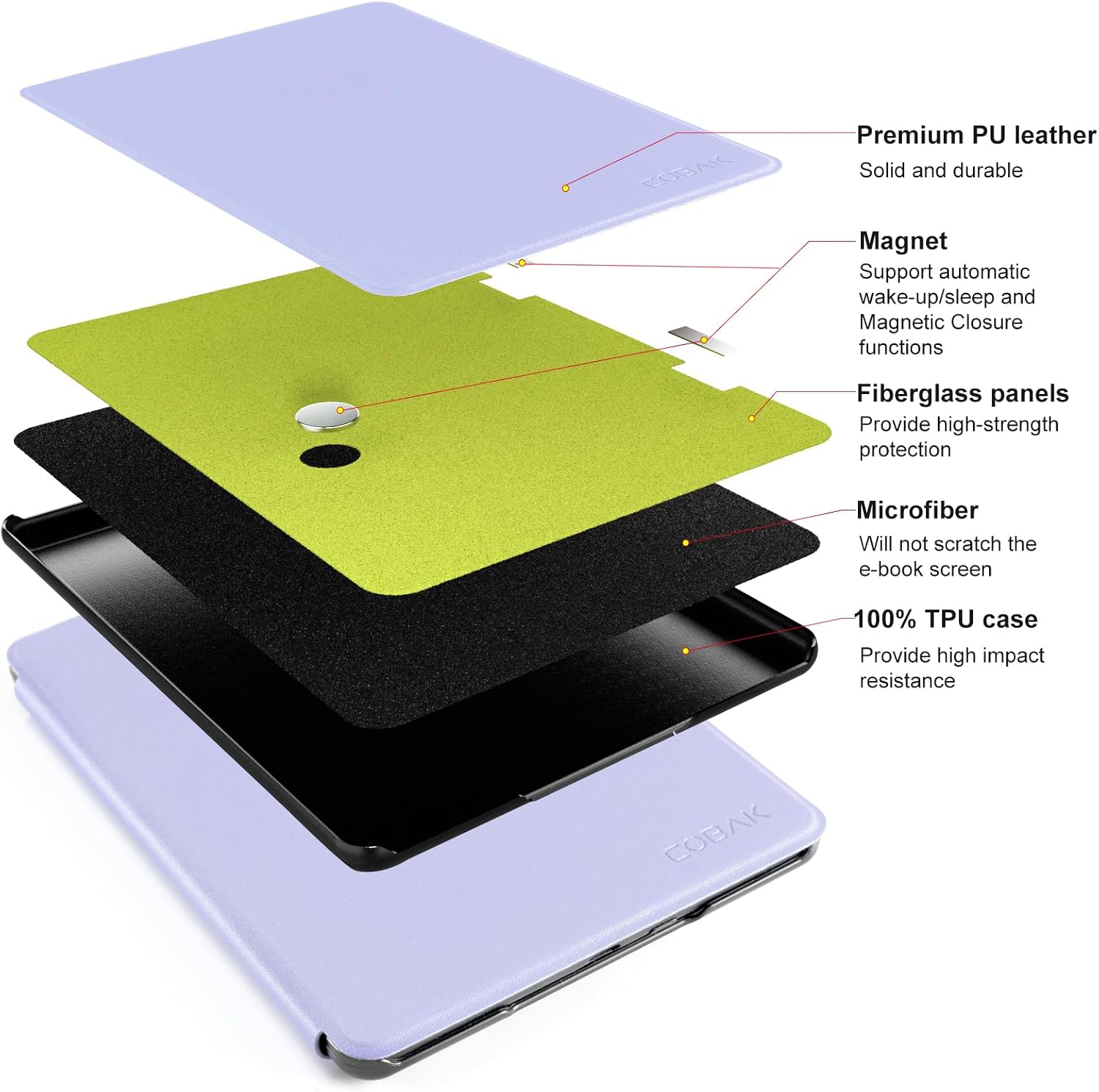 FUNDA PARA TABLET COBAK 7 PULGADAS LIGERA - 2