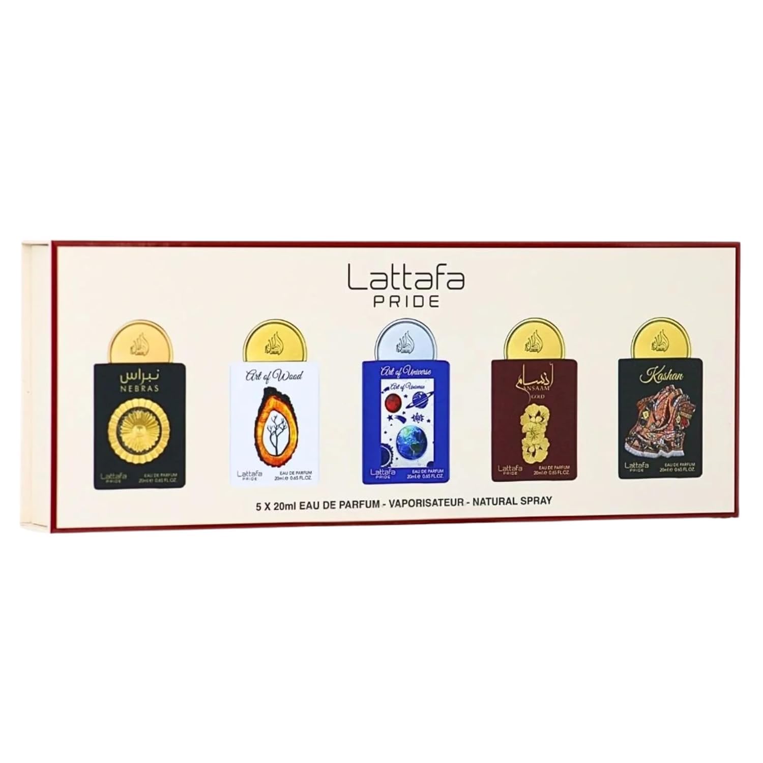 PERFUME LATTAFA GIFTSET COLLECTION EAU DE PARFUM 5X20ML - 1