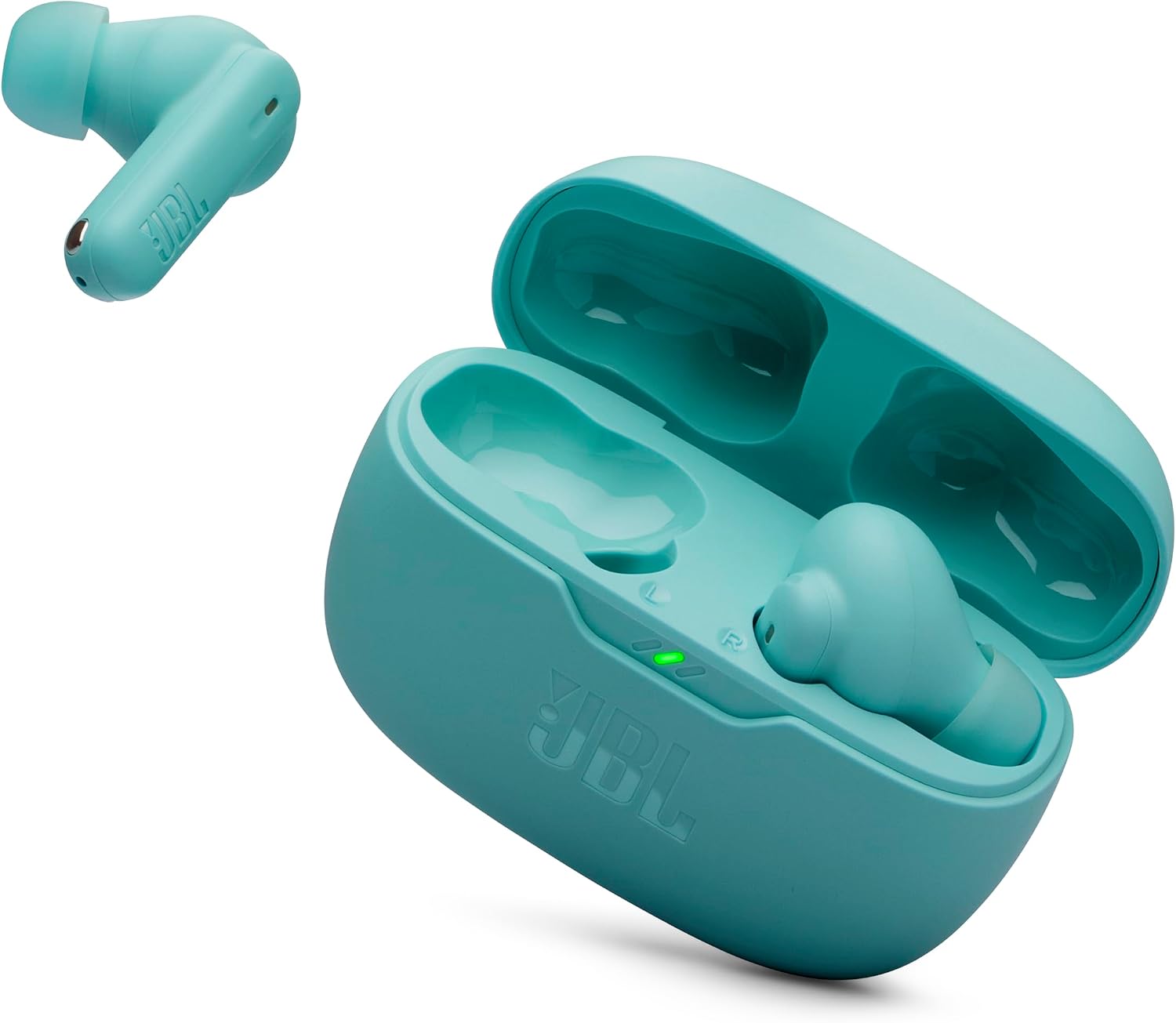 AUDÍFONOS JBL VIBE BEAM 2 TRUE WIRELESS AZUL CON CANCELACIÓN DE RUIDO Y 40 HORAS DE REPRODUCCIÓN - 1
