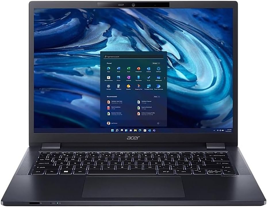 LAPTOP ACER TRAVELMATE P4 14' WUXGA RYZEN 5 PRO 6650U 16GB DDR5 512GB SSD RADEON 660M AZUL - 2