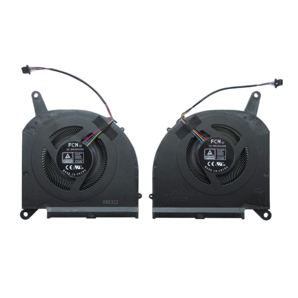VENTILADOR DE REFRIGERACIÓN PARA LAPTOP KRXTZPTVR COMPATIBLE CON AORUS 5 SE4 RX5M - 1