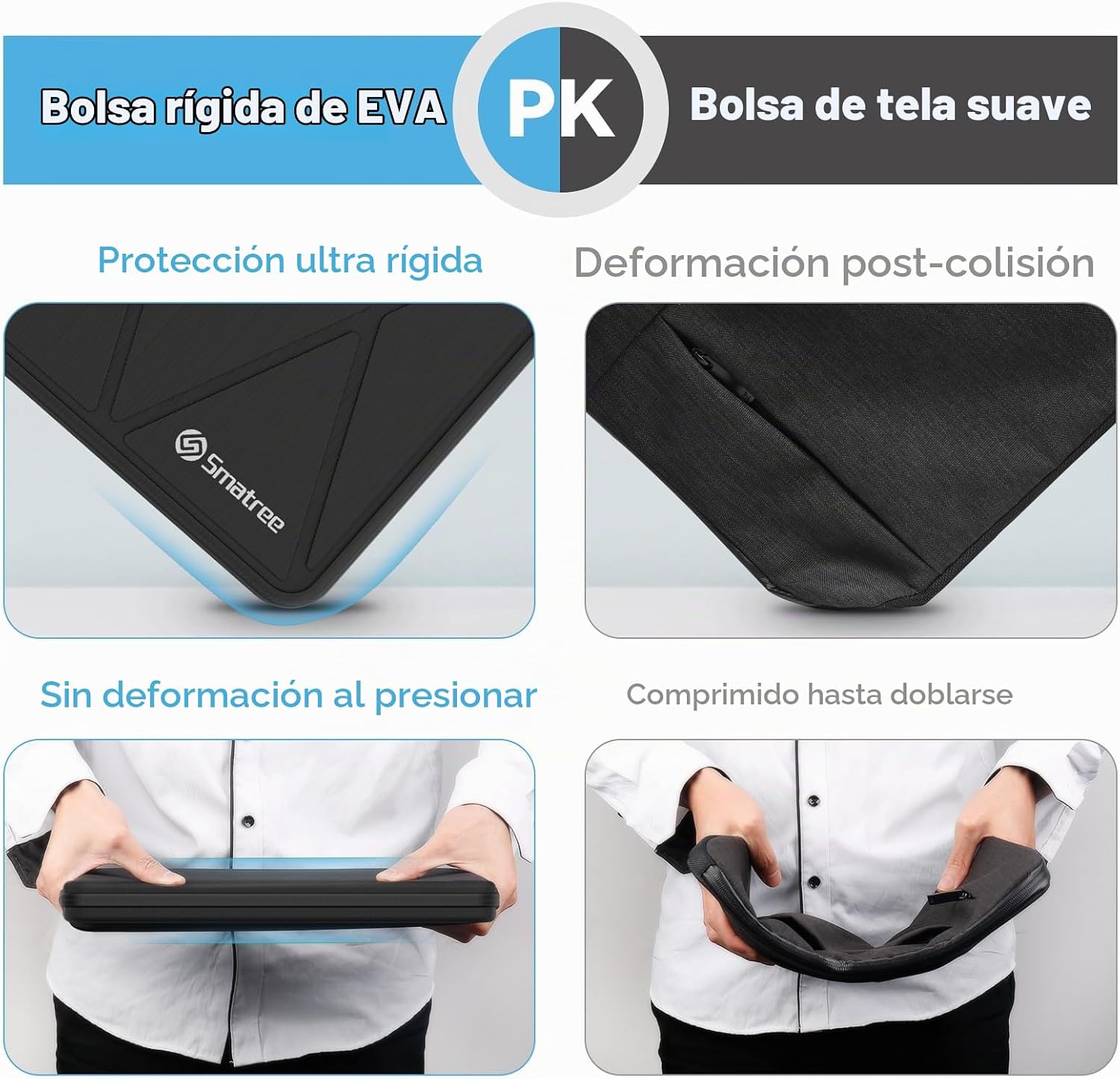 FUNDA RÍGIDA SMATREE PARA LAPTOP ACER NITRO 5 AN517-54-79L1 17.3 PULGADAS - 4