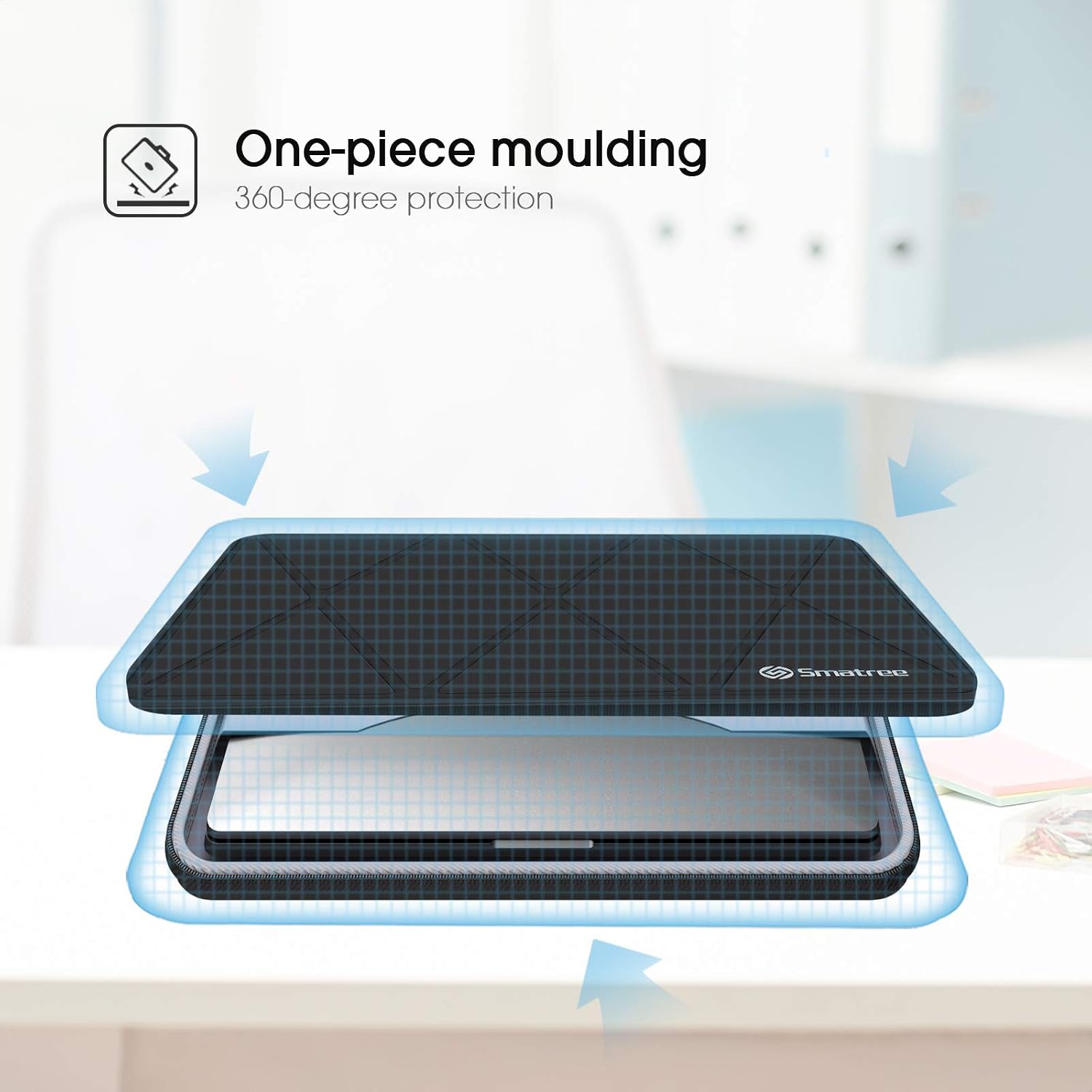 FUNDA RÍGIDA PARA LAPTOP SMATREE 13.3 PULGADAS PARA DELL PRO 13 PLUS PB13250 O 2-EN-1 - 2