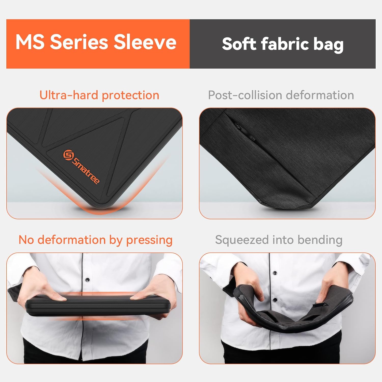 FUNDA RÍGIDA CON SOPORTE SMATREE MS89 PARA LG GRAM PRO 2 EN 1 16T90SP 16 PULGADAS - 5