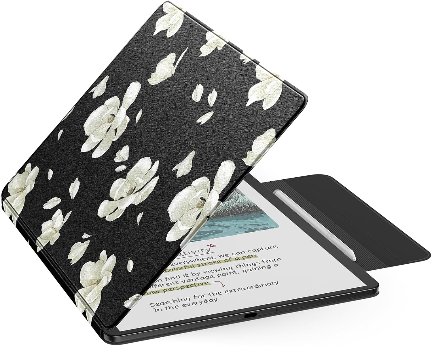 ESTUCHE MOKO PARA KINDLE SCRIBE 11' 3RA GEN Y COLORSOFT 1RA GEN MAGNOLIA - 1
