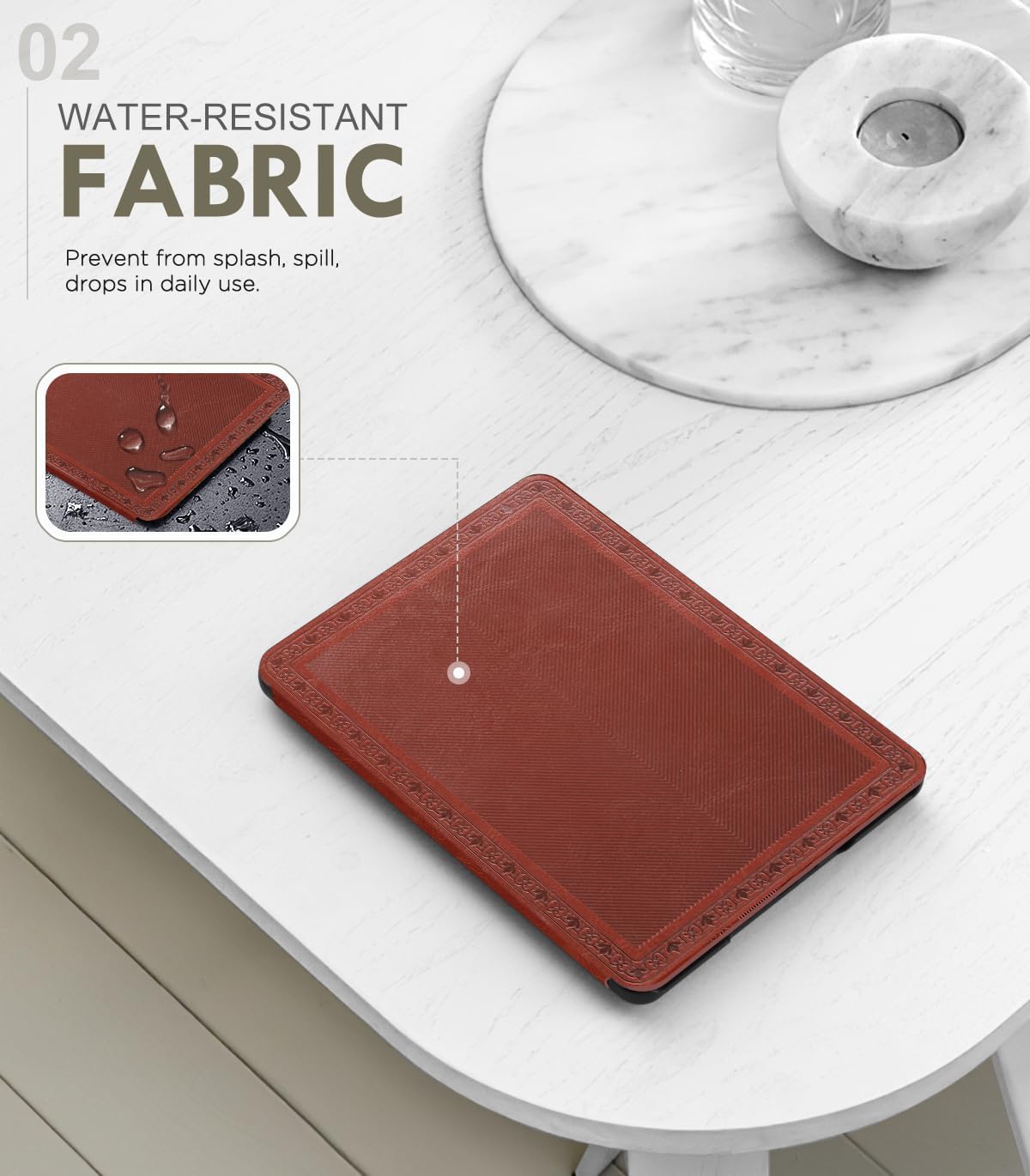 FUNDA PARA KINDLE PAPERWHITE 7' MOKO VINTAGE TWILL - 3