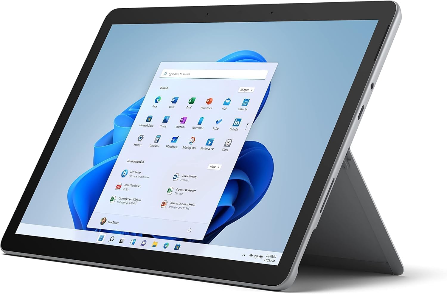 TABLET MICROSOFT SURFACE GO 2 10.5' INTEL CORE M3 8GB 128GB SSD WIFI PLATINUM WINDOWS 11 PRO REACONDICIONADA - 1