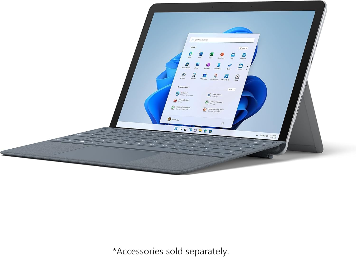 TABLET MICROSOFT SURFACE GO 2 10.5' INTEL CORE M3 8GB 128GB SSD WIFI PLATINUM WINDOWS 11 PRO REACONDICIONADA - 3