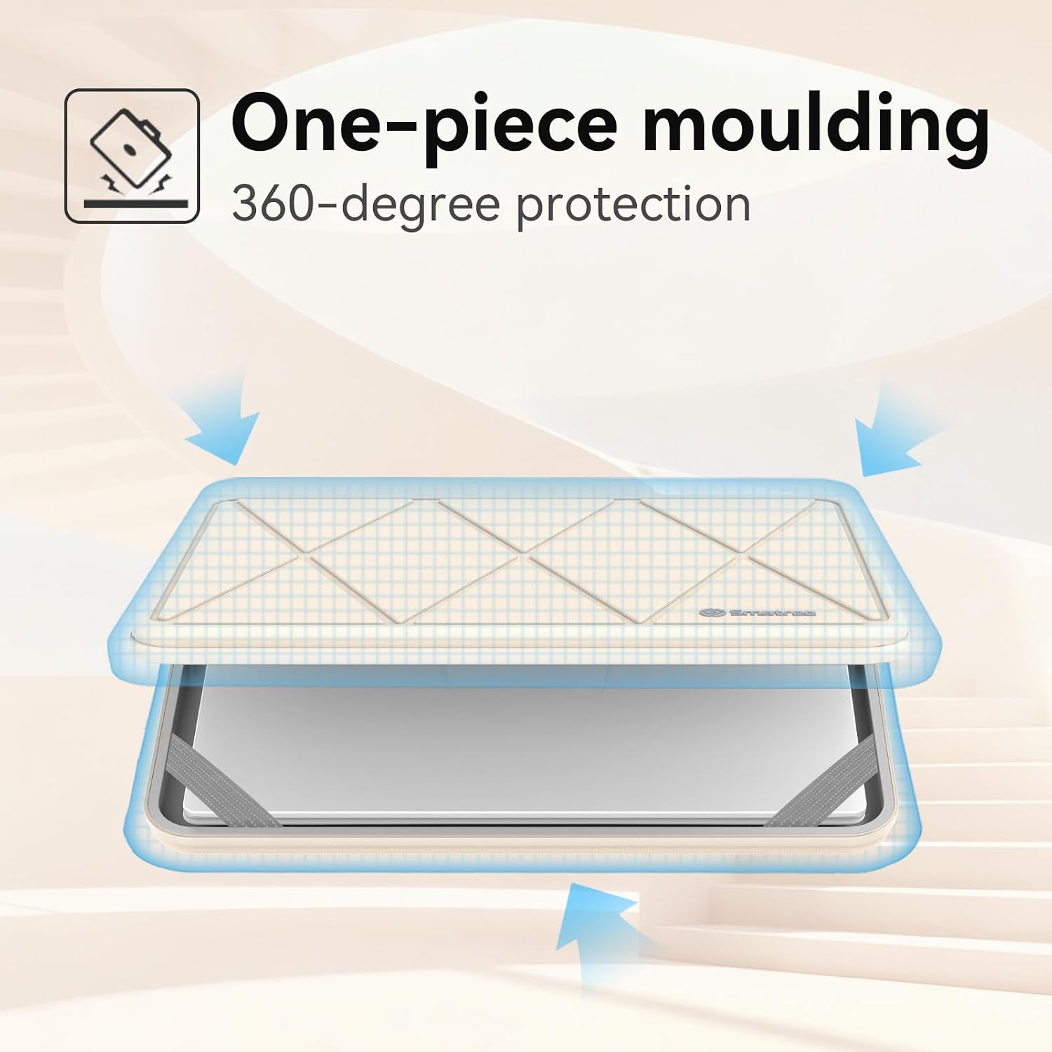 FUNDA RÍGIDA PARA LAPTOP SMATREE M23TW 13 PULGADAS - 3