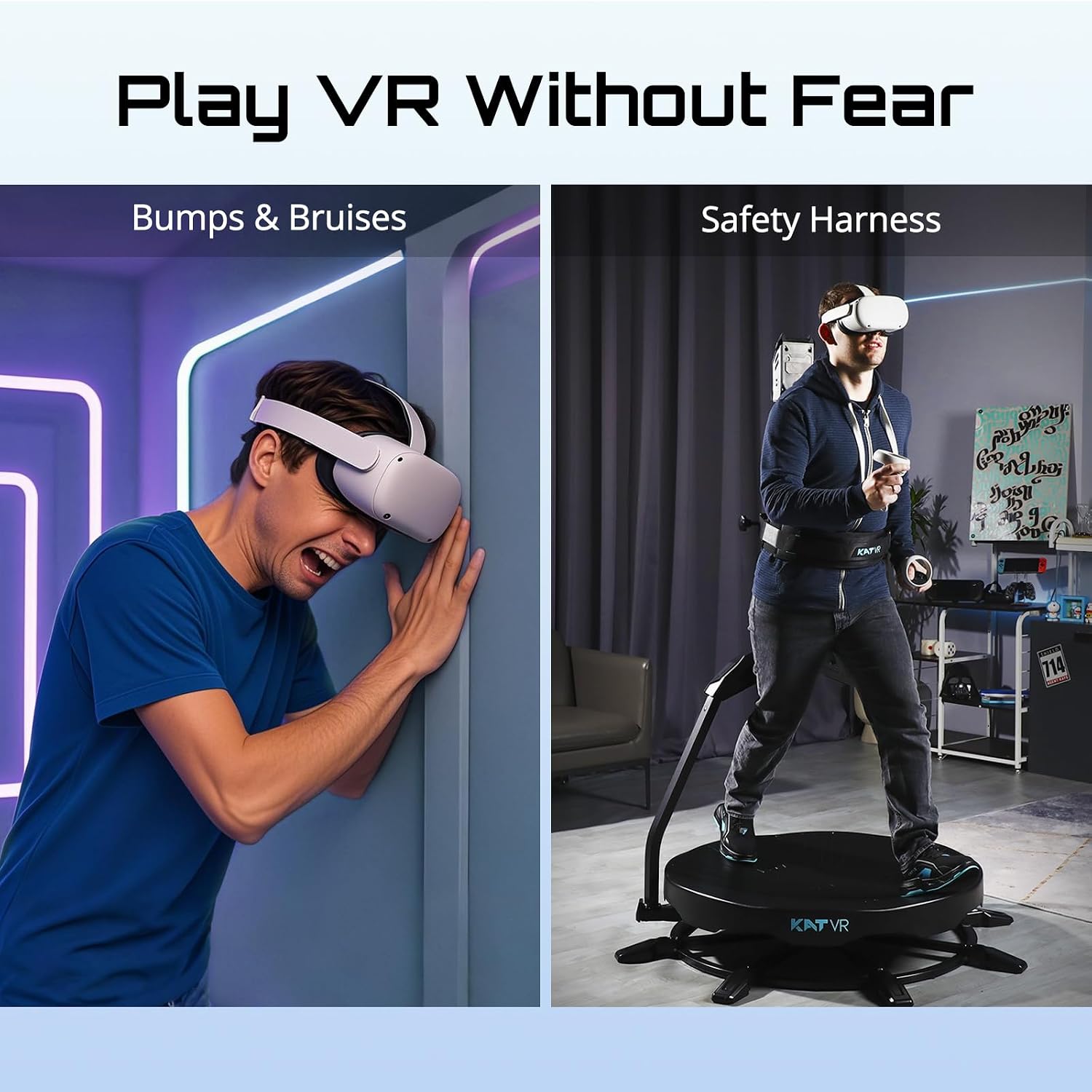 CINTA DE CORRER VR KAT WALK C2 CORE TALLA US 9.5 - 3