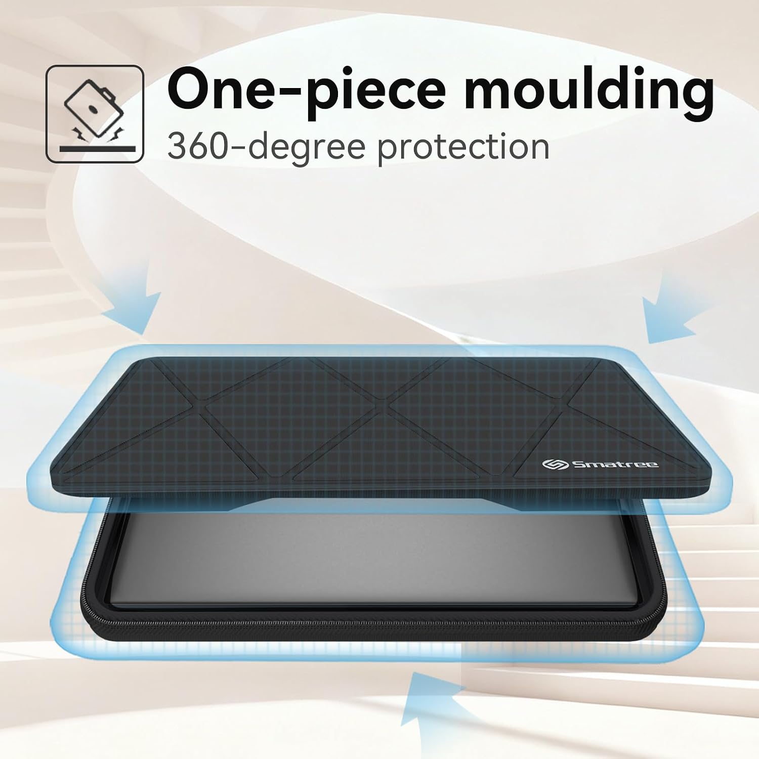 FUNDA RÍGIDA PARA LAPTOP SMATREE M118 17 PULGADAS - 3
