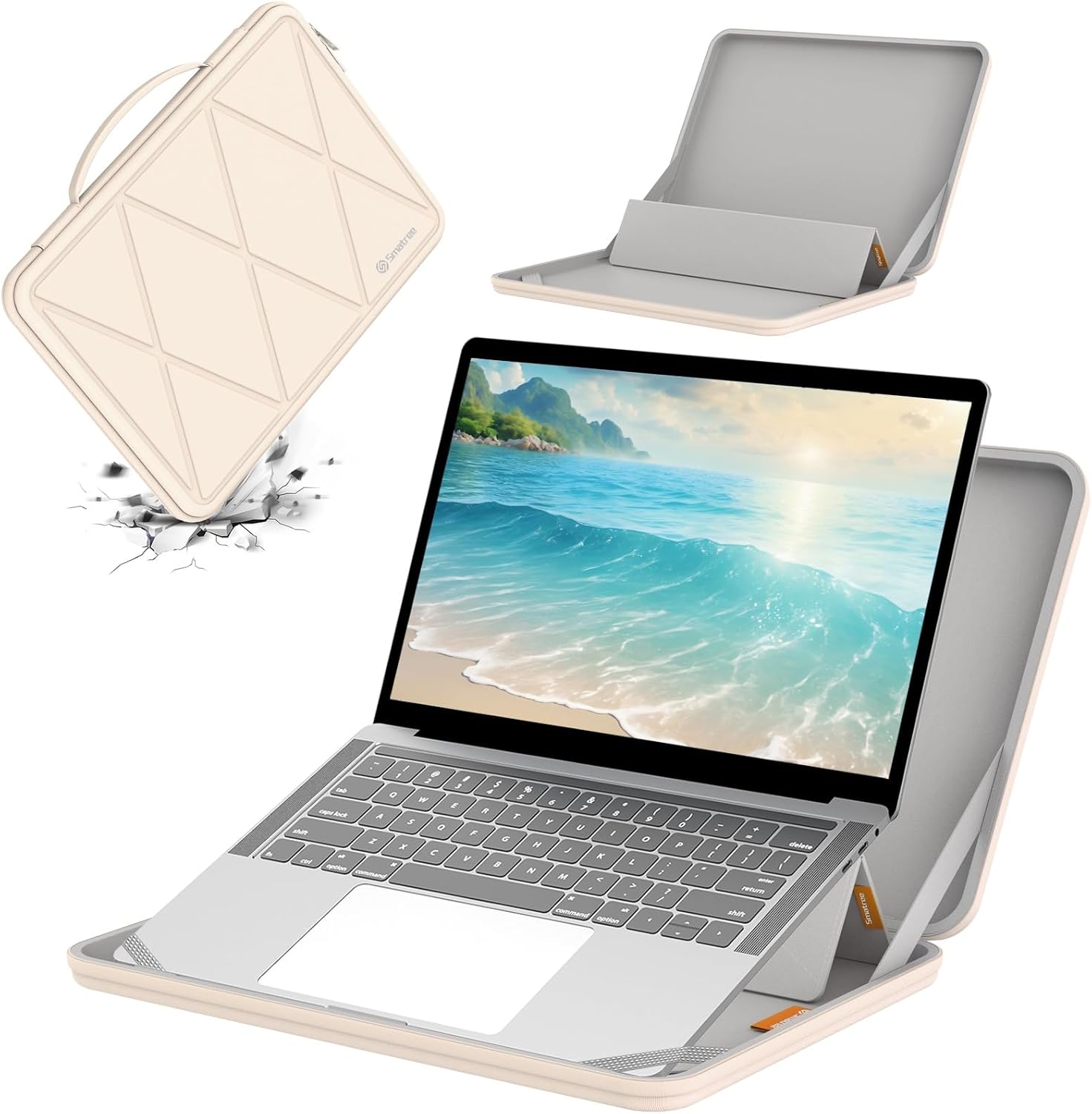FUNDA RÍGIDA CON SOPORTE SMATREE MS59T PARA ASUS ZENBOOK DUO 14 UX482 14' - 1