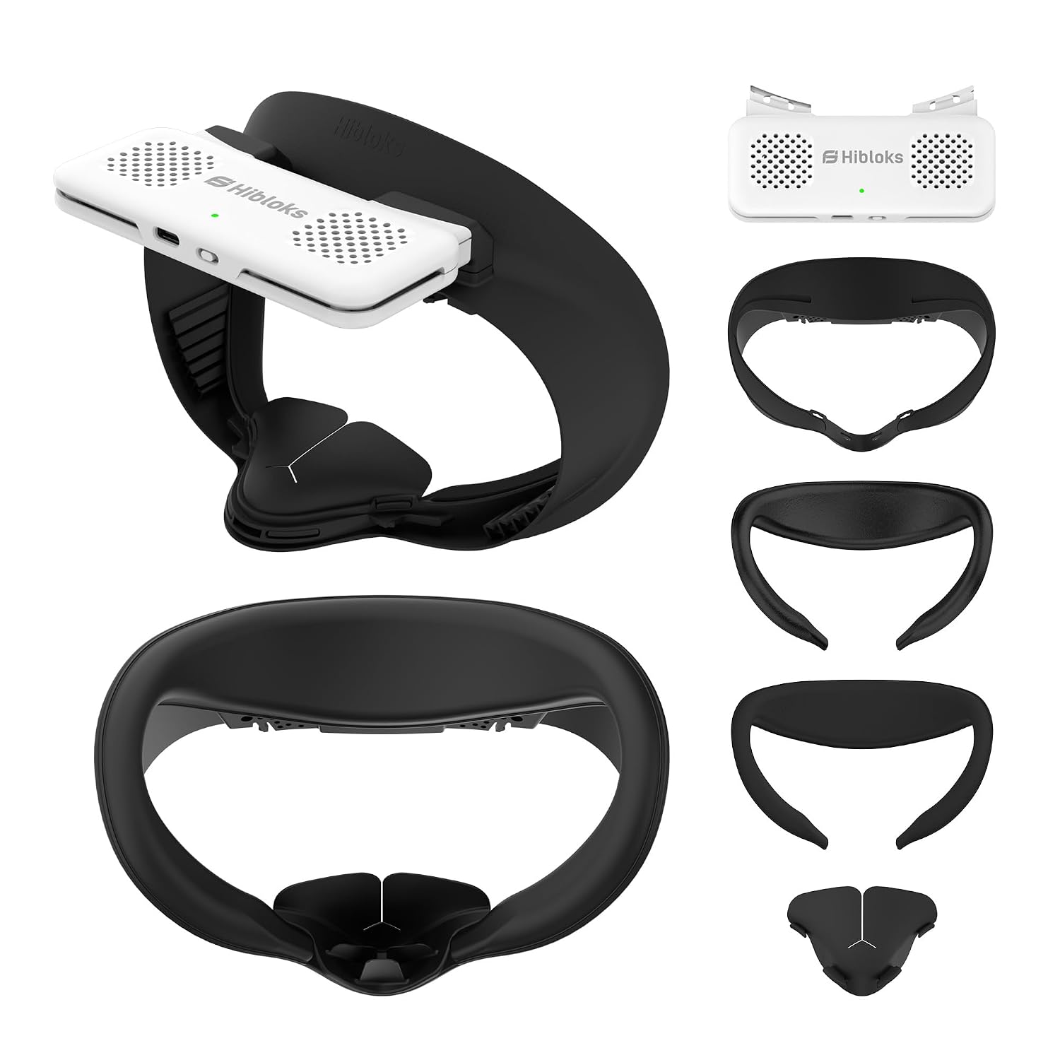 INTERFAZ FACIAL CON VENTILADOR PARA META QUEST 3S HIBLOKS - 1