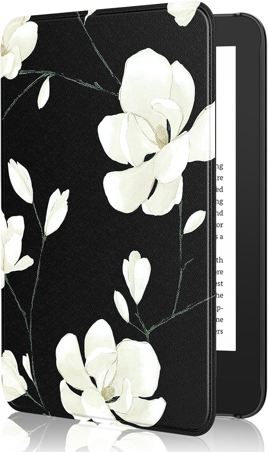 FUNDA PARA KINDLE BASIC 6' MOKO 11ª GEN 2024/2022 MAGNOLIA - 1