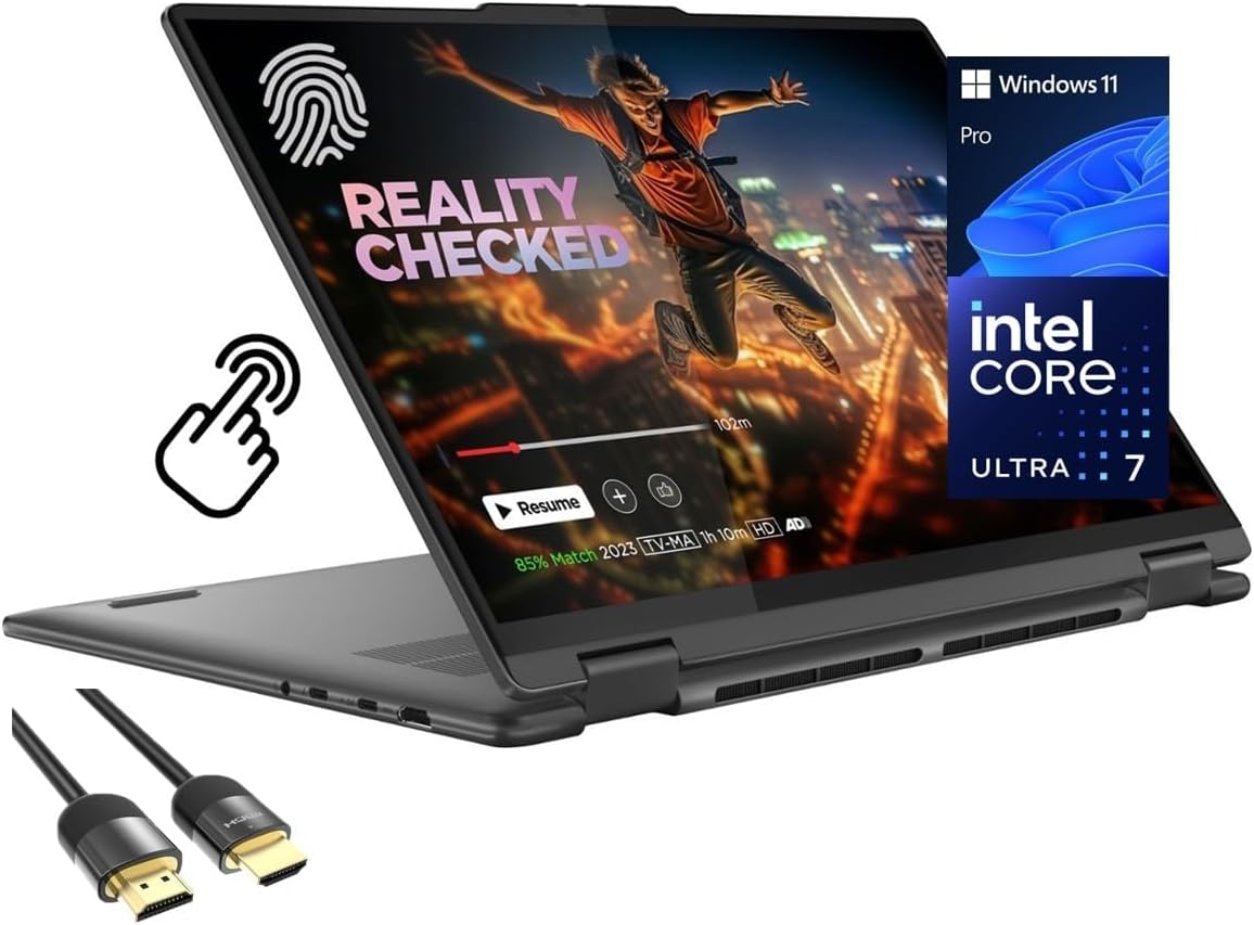 LAPTOP 2 EN 1 LENOVO YOGA 7I CORE ULTRA 7 155U 16' 2K TOUCHSCREEN - 1