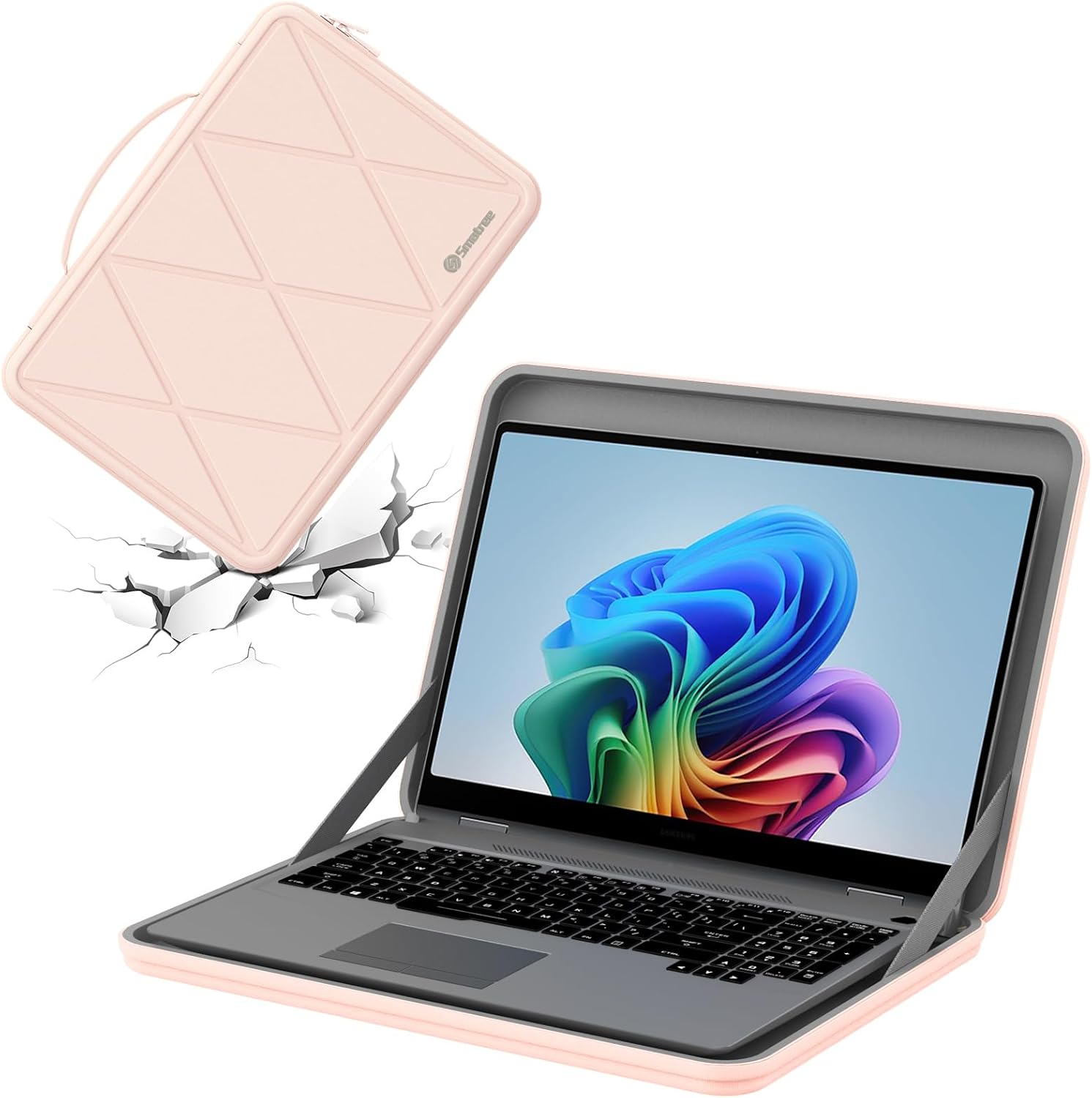 FUNDA RÍGIDA PROTECTORA PARA LAPTOP SMATREE M34TP 13 PULGADAS - 1