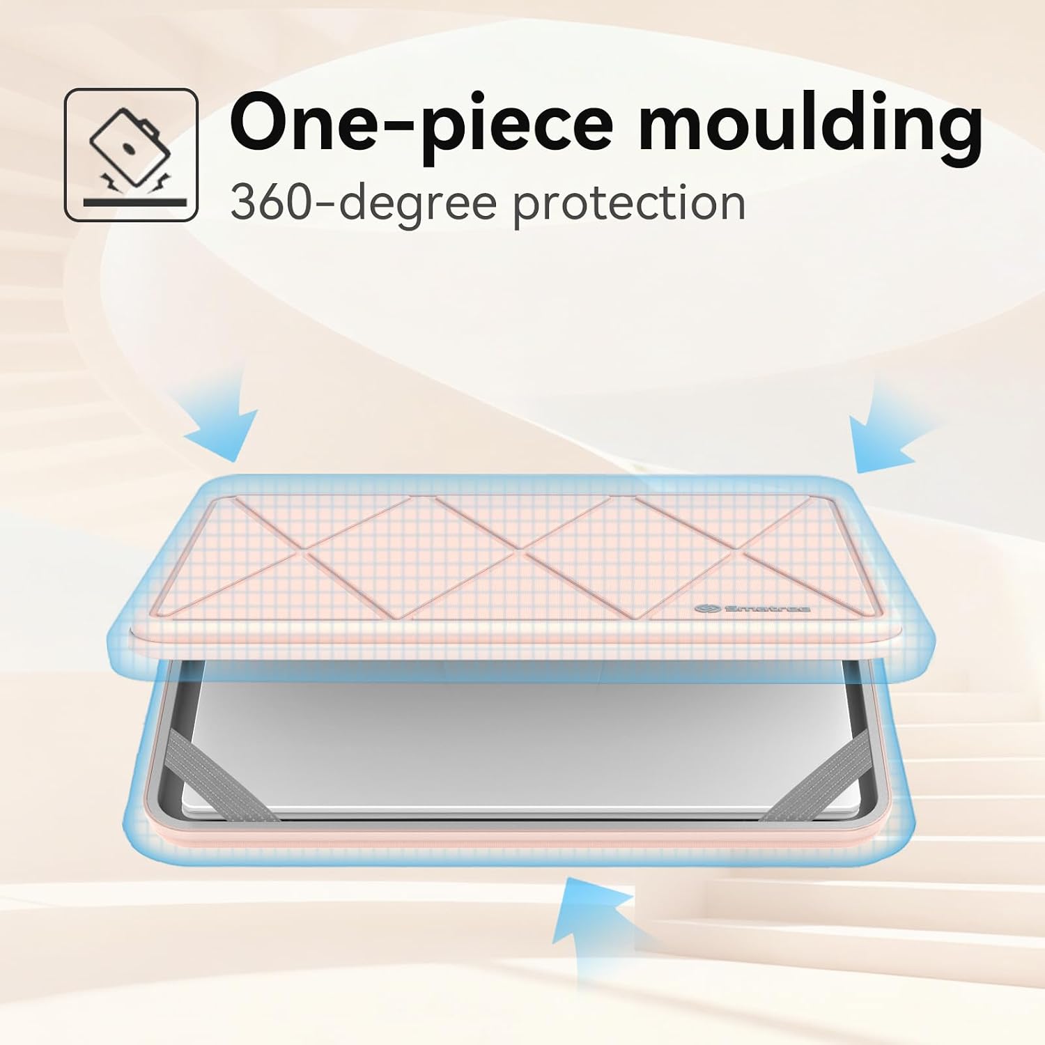 FUNDA RÍGIDA PROTECTORA PARA LAPTOP SMATREE M34TP 13 PULGADAS - 3
