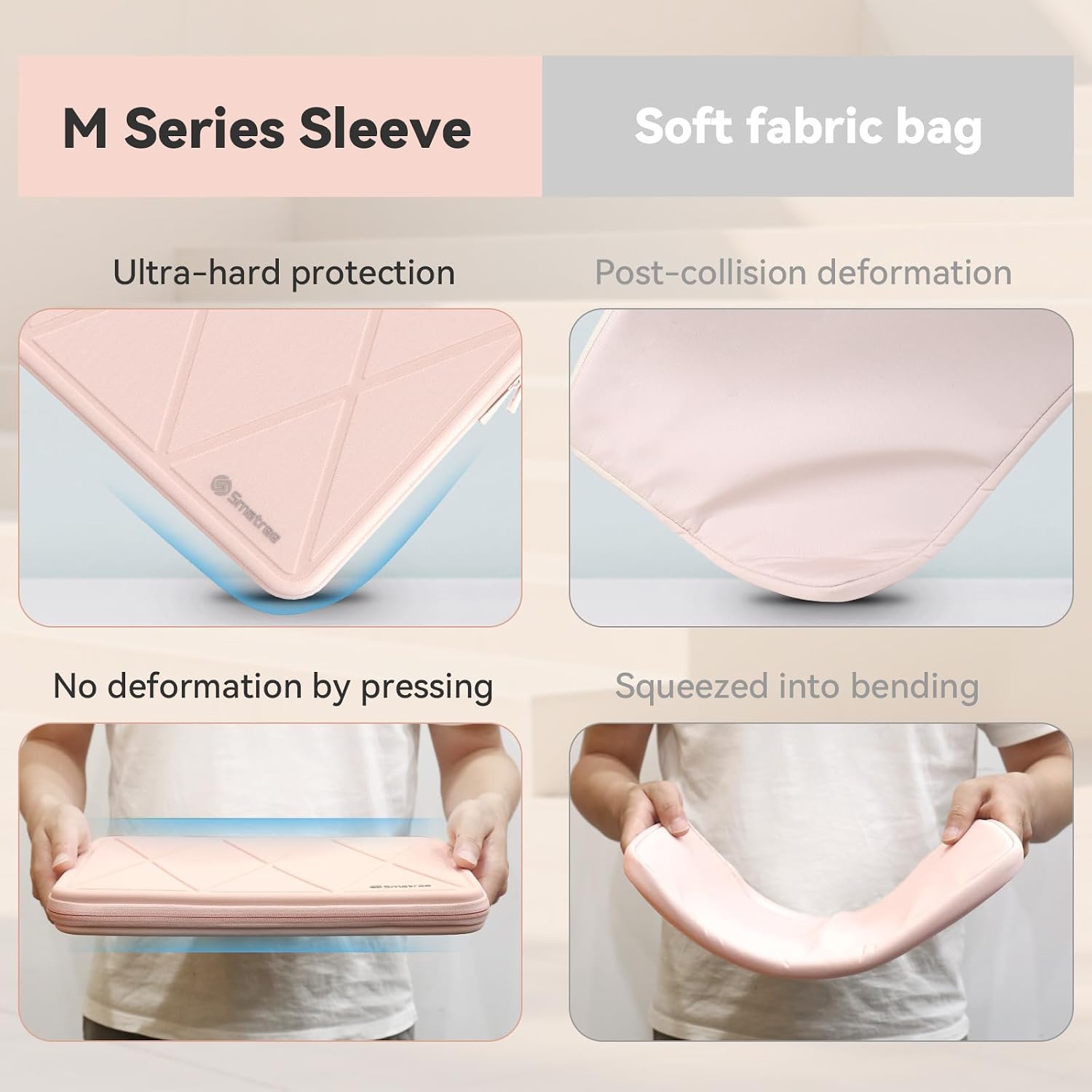 FUNDA RÍGIDA PROTECTORA PARA LAPTOP SMATREE M34TP 13 PULGADAS - 4