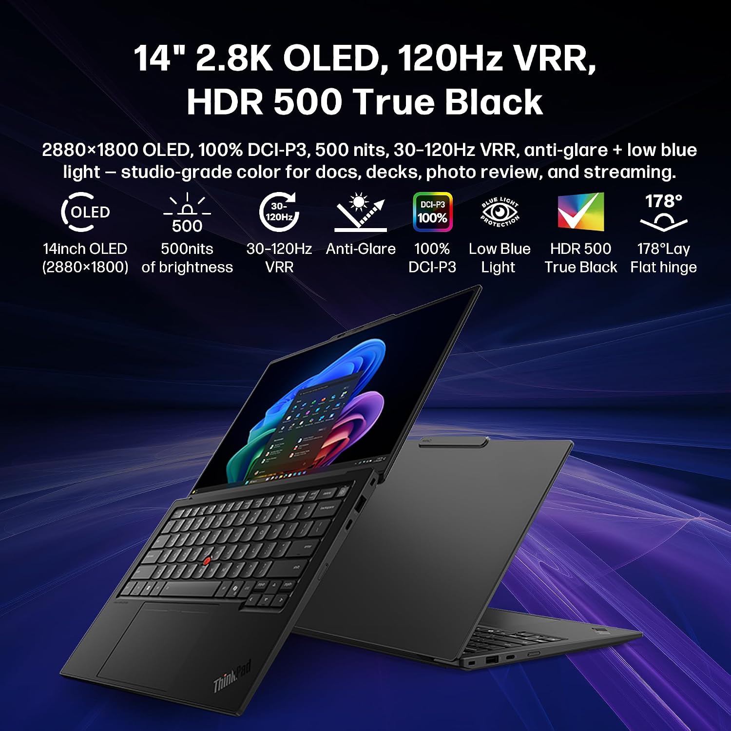 LAPTOP LENOVO THINKPAD X1 CARBON GEN 14 AURA EDITION CORE ULTRA 5 335 VPRO 32GB 2TB - 4