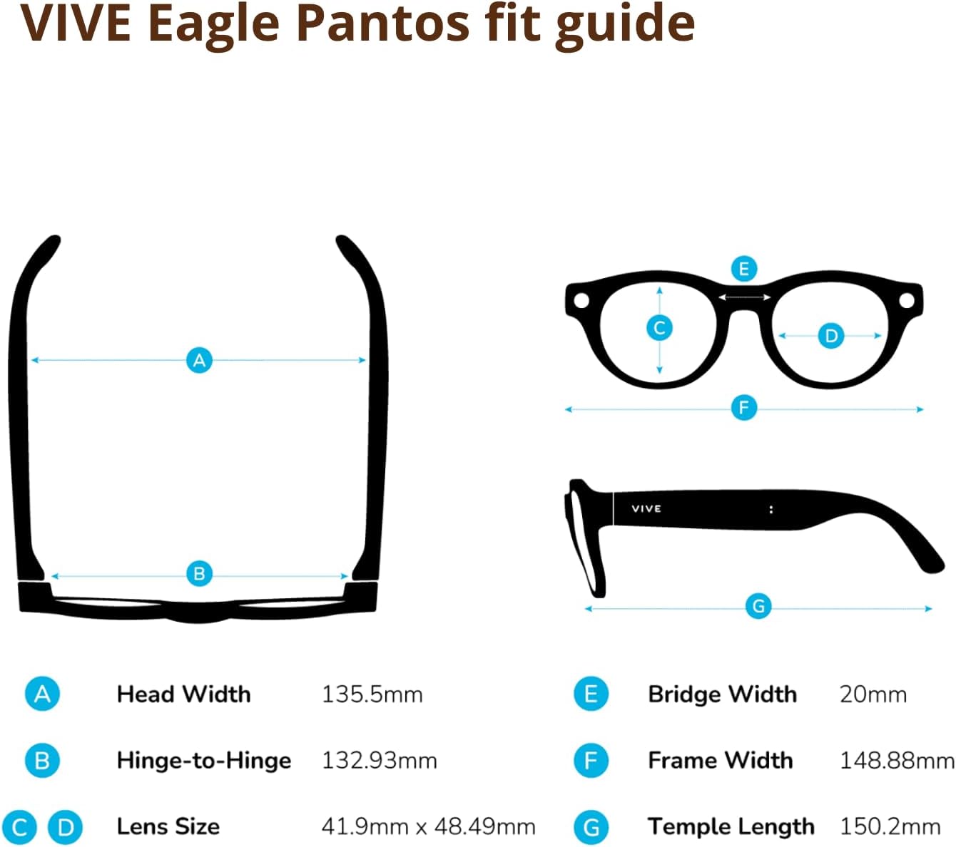 GAFAS INTELIGENTES HTC VIVE EAGLE AI PANTOS CHARCOAL BLACK - 3