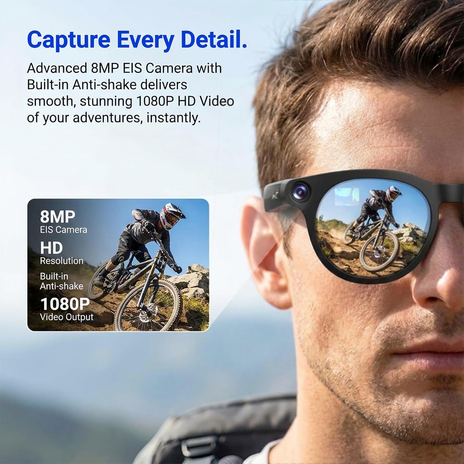 GAFAS INTELIGENTES IONCT CON CÁMARA 4K Y GRABACIÓN HD - 3