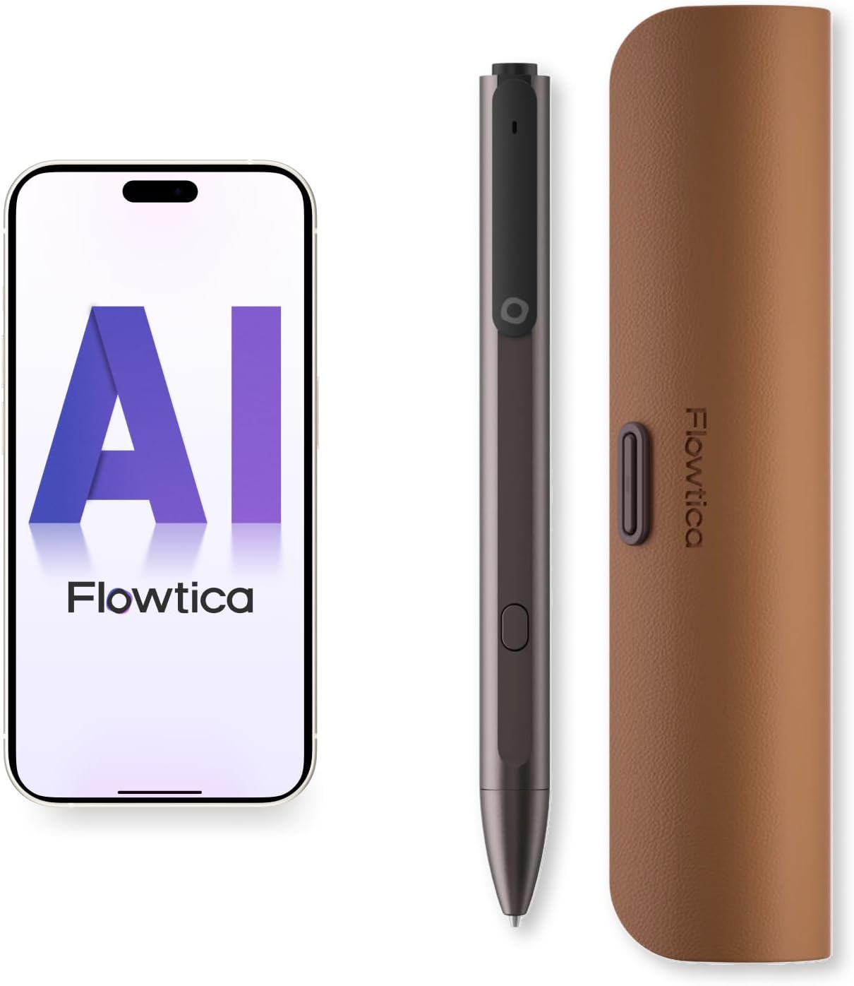 GRABADORA DE VOZ FLOWTICA AI CON TRANSCRIPCIÓN ILIMITADA - 1