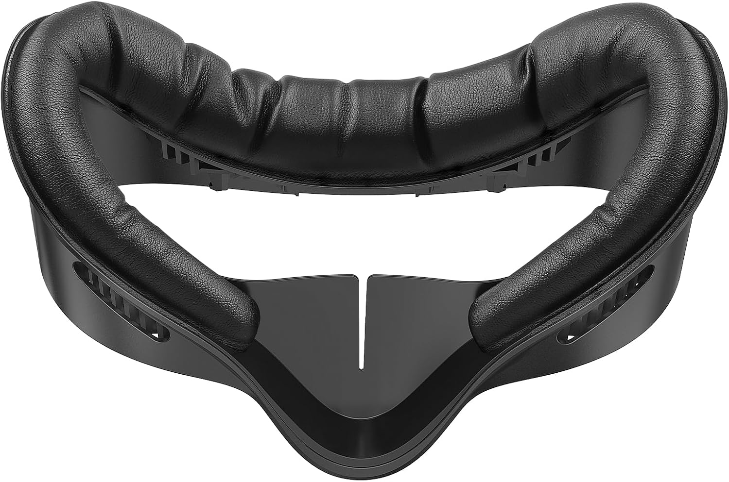 ALMOHADILLA FACIAL PARA META QUEST 3S AMZDM CUBIERTA DE PU CUERO NEGRO - 1