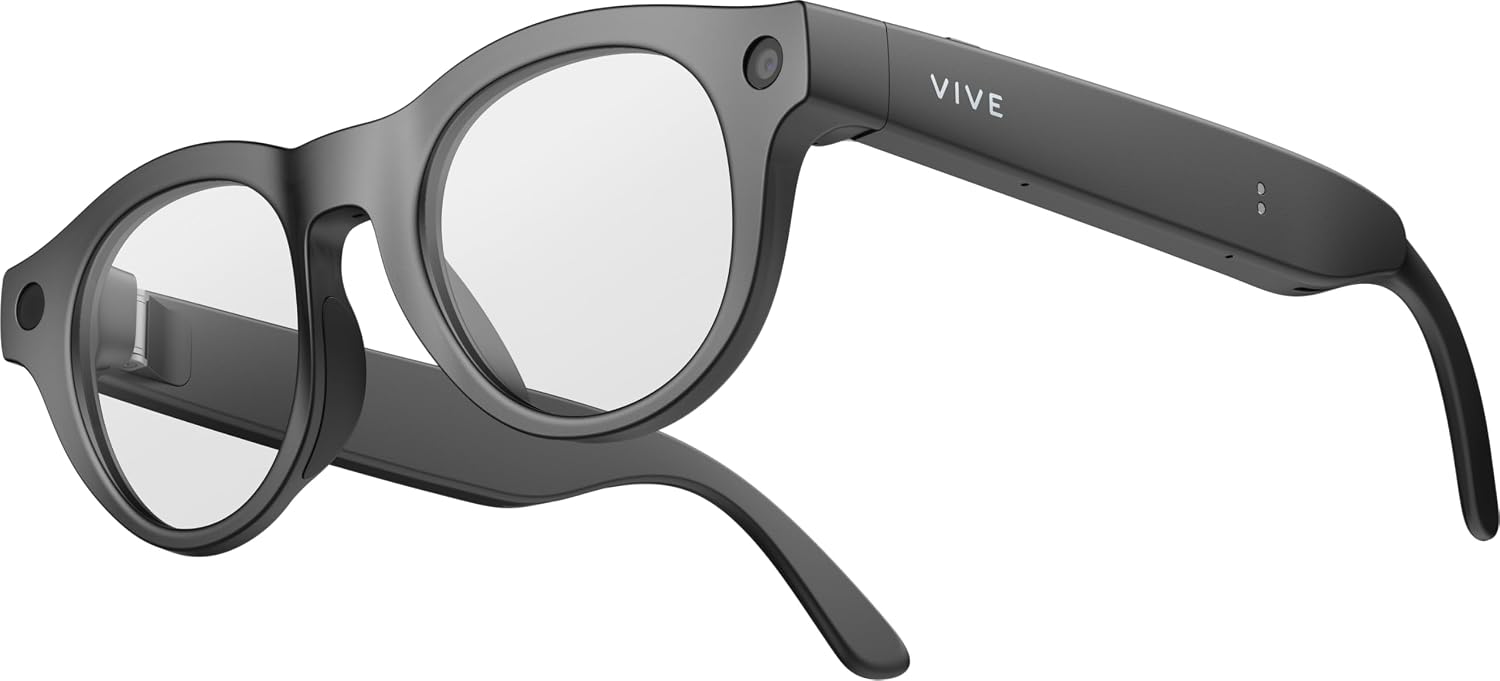 GAFAS INTELIGENTES HTC VIVE EAGLE AI PANTOS LENTES CLARAS NEGRO CARBÓN - 1
