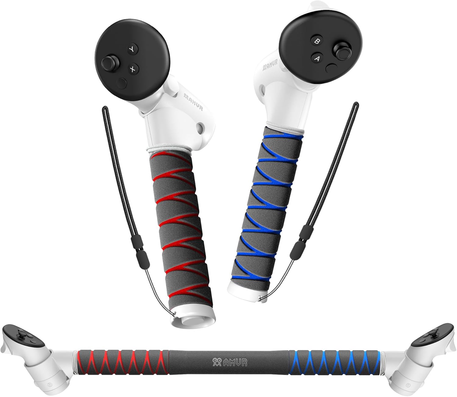 EXTENSIONES PARA CONTROLES VR AMVR UPGRADED GORILLA TAG PARA META/OCULUS QUEST 3 - 1