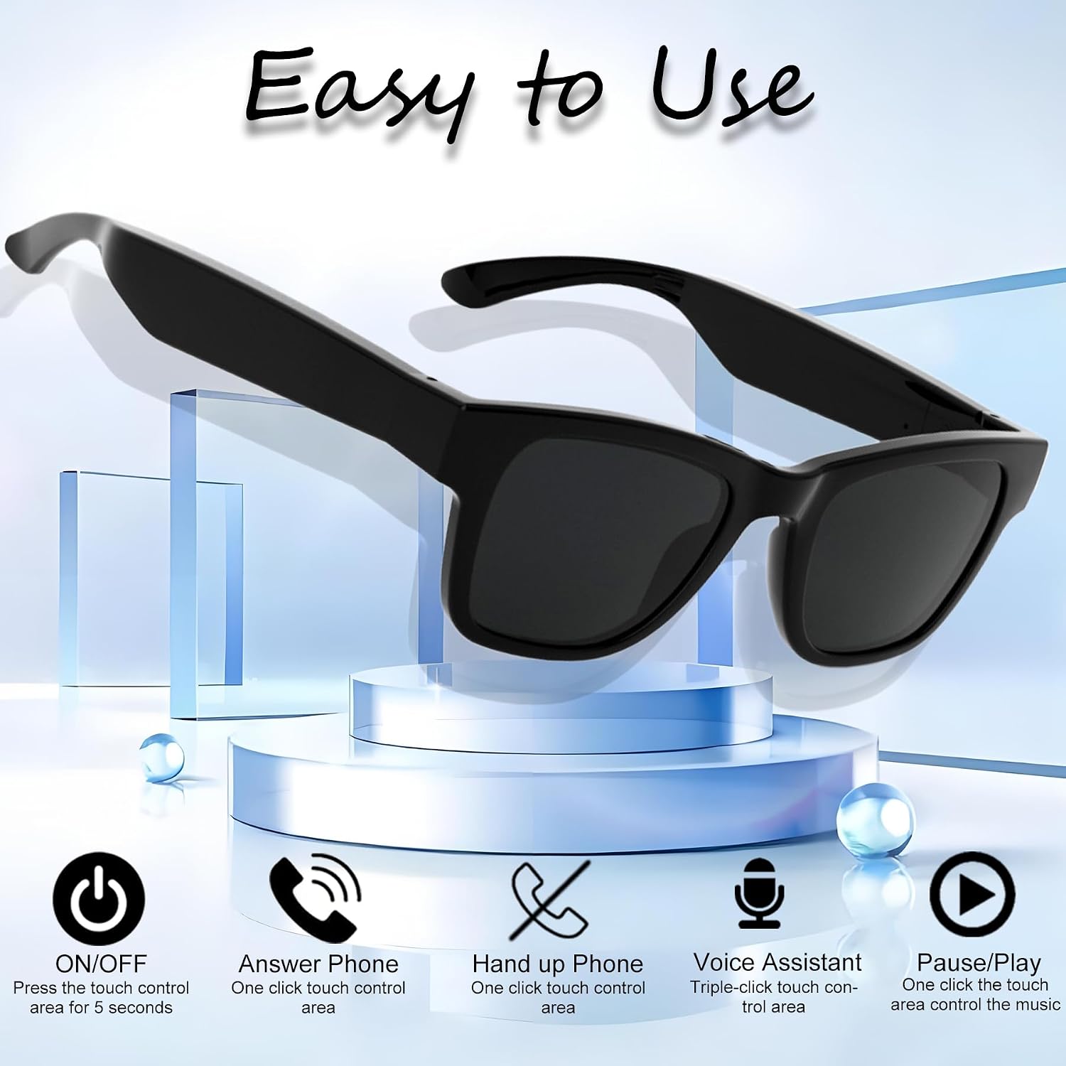 GAFAS INTELIGENTES XOOMEER CON LENTES FOTOCROMÁTICOS Y TRADUCCIÓN EN TIEMPO REAL - 3