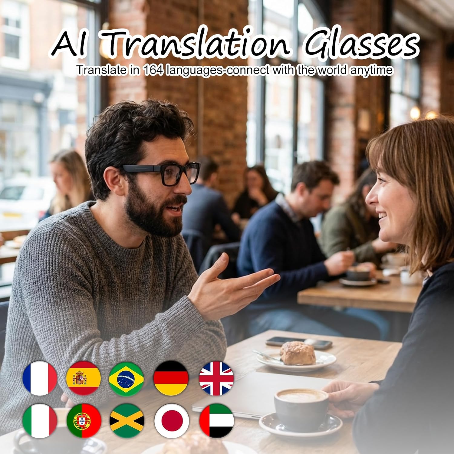 GAFAS INTELIGENTES XOOMEER CON LENTES FOTOCROMÁTICOS Y TRADUCCIÓN EN TIEMPO REAL - 4