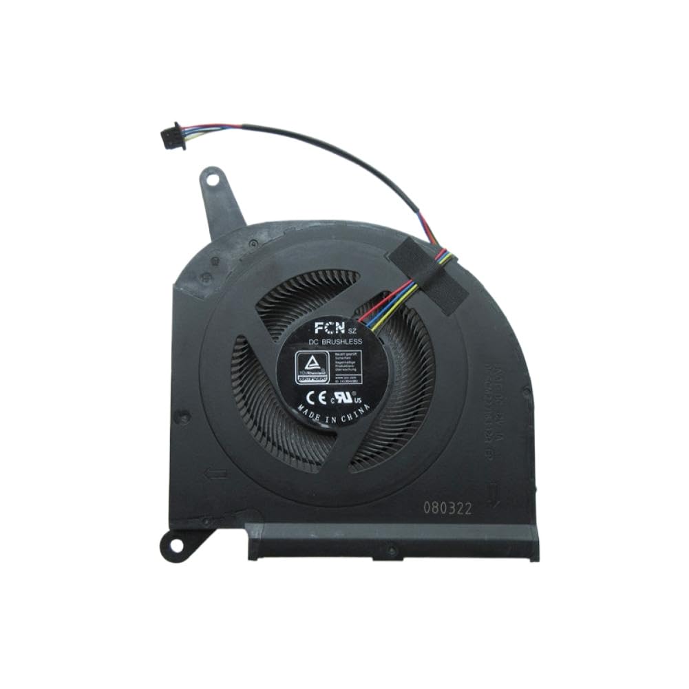 VENTILADOR DE REFRIGERACIÓN PARA LAPTOP KRXTZPTVR COMPATIBLE CON AORUS 5 SE4 RX5M - 2