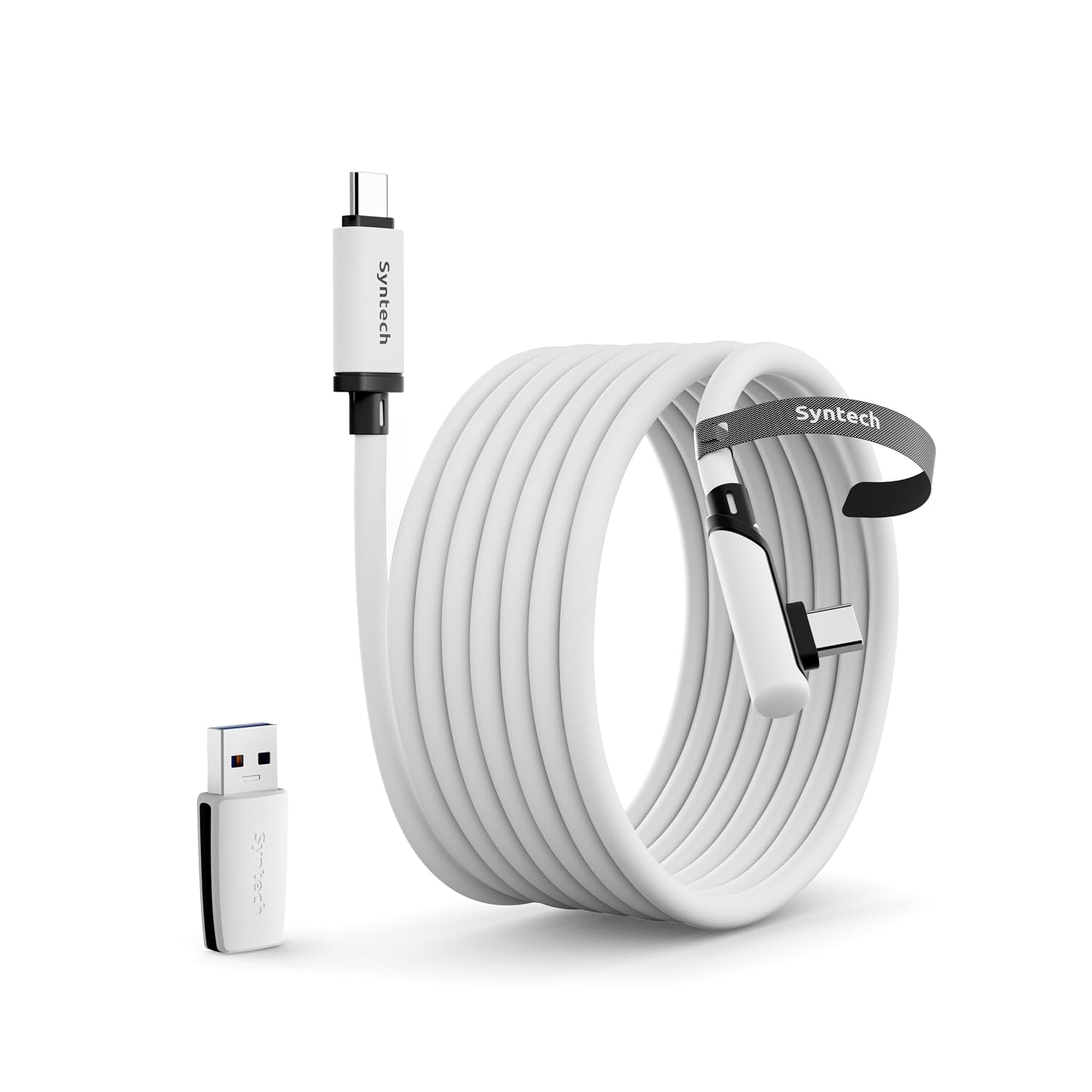 CABLE VR SYNTECH LINK 16FT PARA META QUEST 3/3S/2 CON ADAPTADOR USB 3.0 - 1