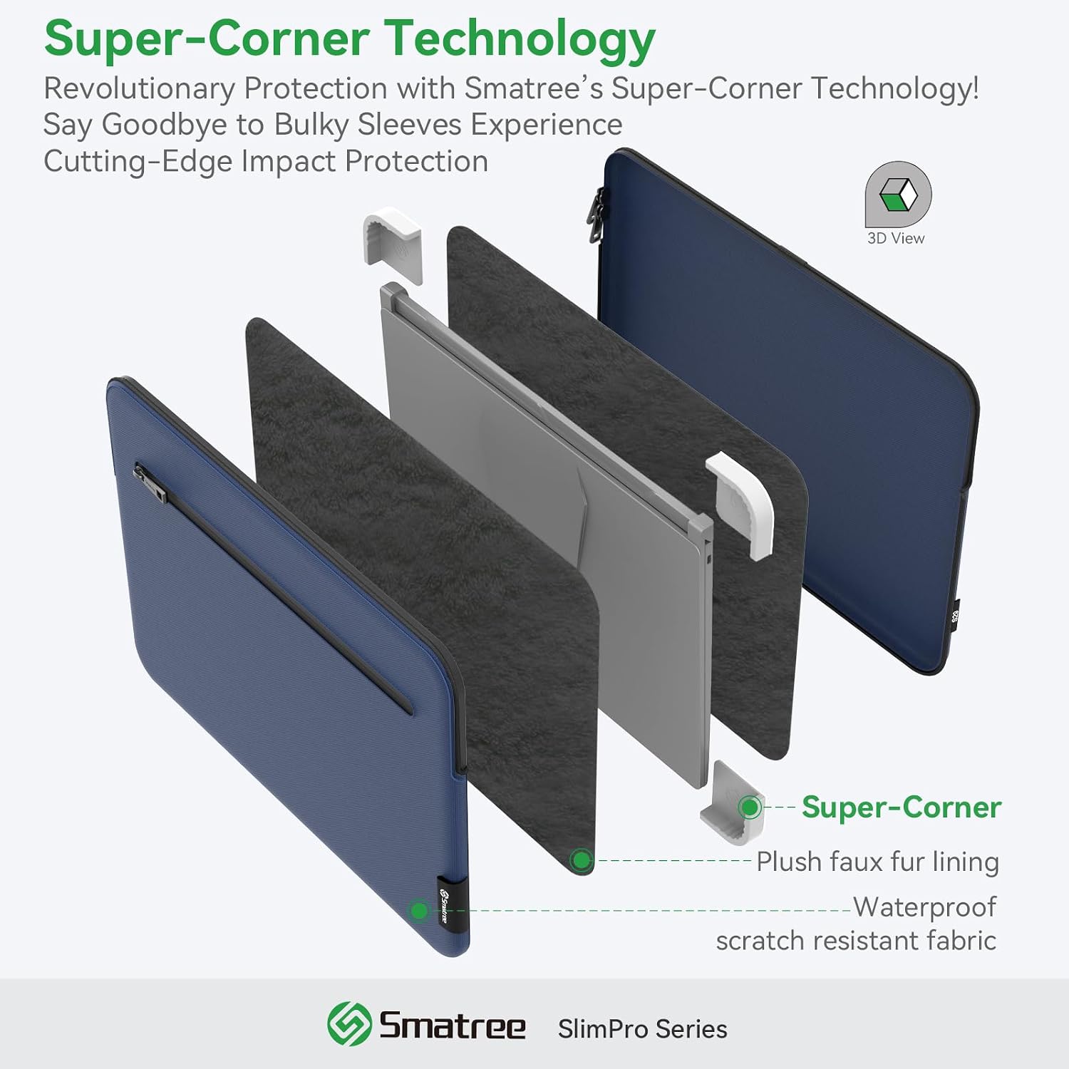 FUNDA PARA LAPTOP SMATREE S420 PARA 14' GIGABYTE U4 UD - 3