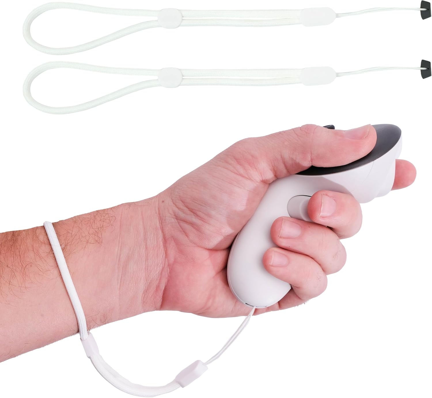 CORREAS PARA MUÑECA DEADEYEVR PARA REALIDAD VIRTUAL 3 UNIDADES AJUSTABLES BLANCAS - 1