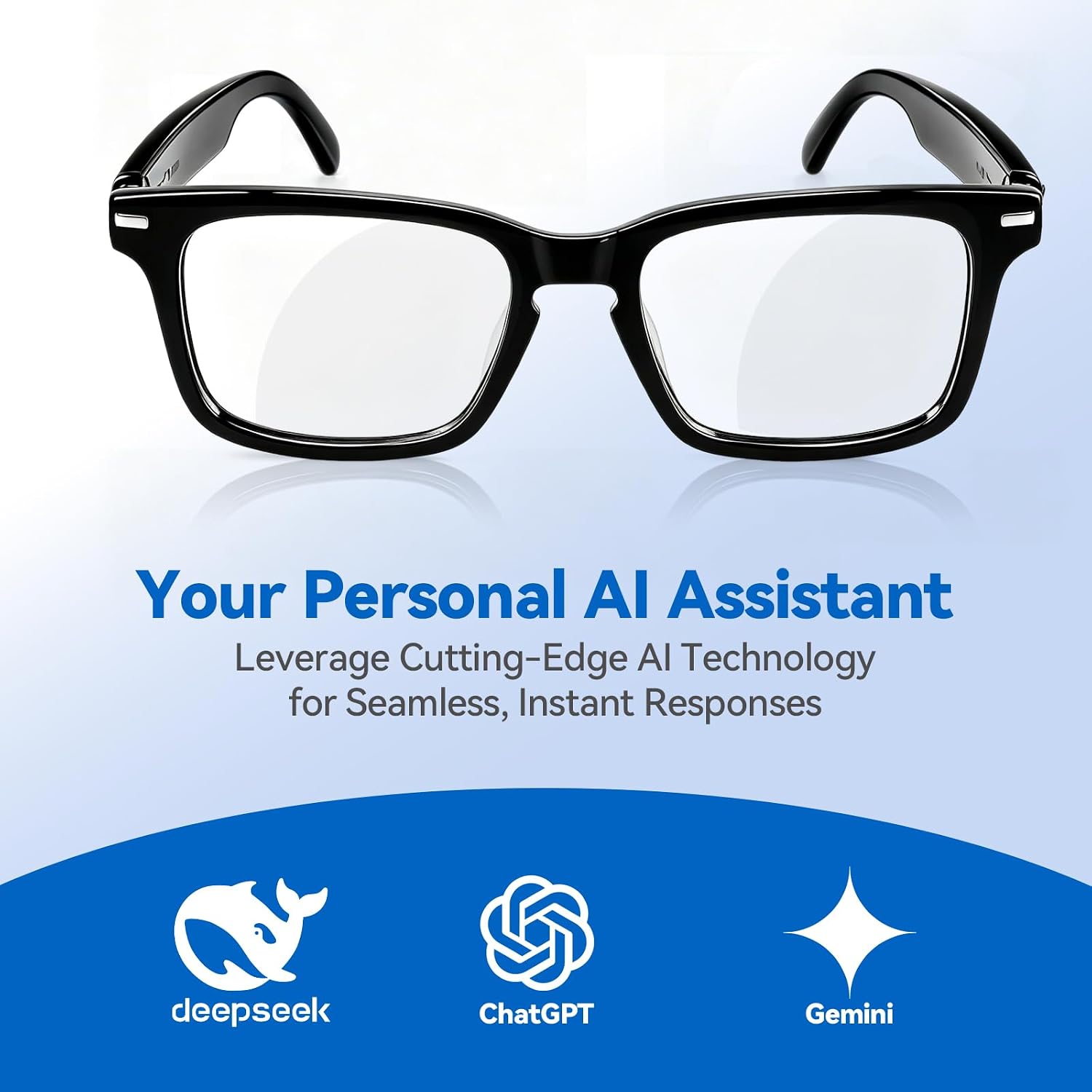 GAFAS INTELIGENTES LOANGYUNFONE AI CON CHATGPT Y BLUETOOTH PARA HOMBRE Y MUJER - 3