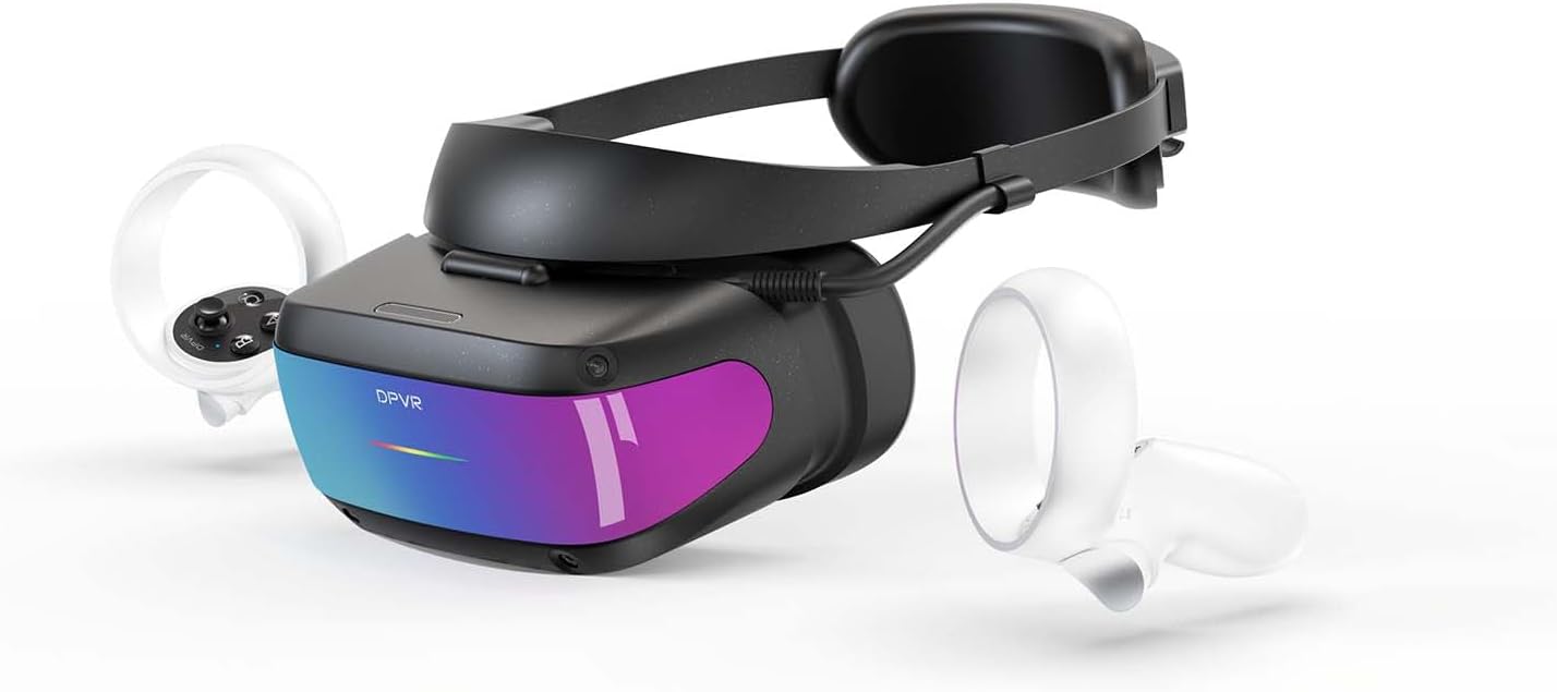 LENTES DE REALIDAD VIRTUAL DPVR E4 PARA PC STEAMVR 120HZ - 1