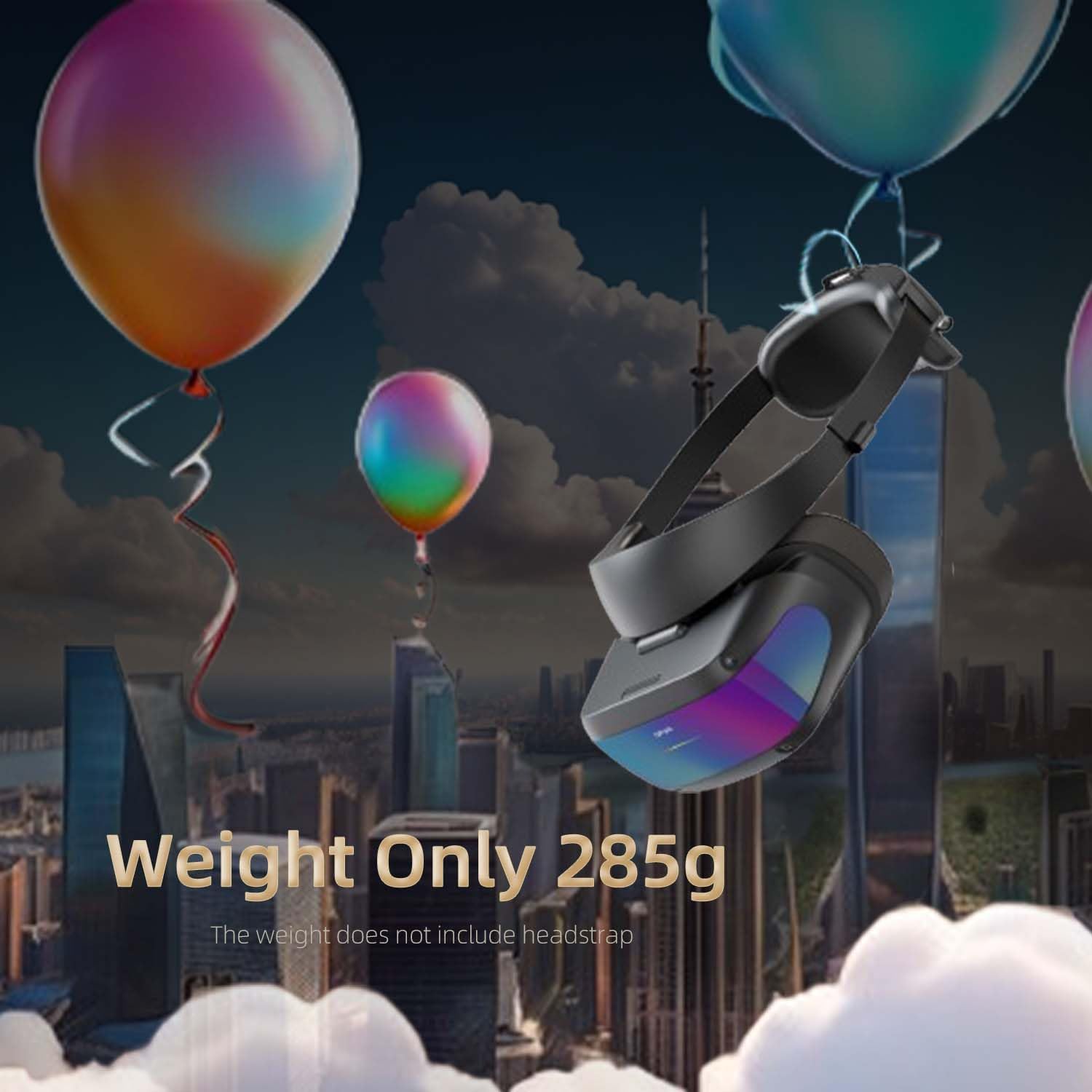 LENTES DE REALIDAD VIRTUAL DPVR E4 PARA PC STEAMVR 120HZ - 3