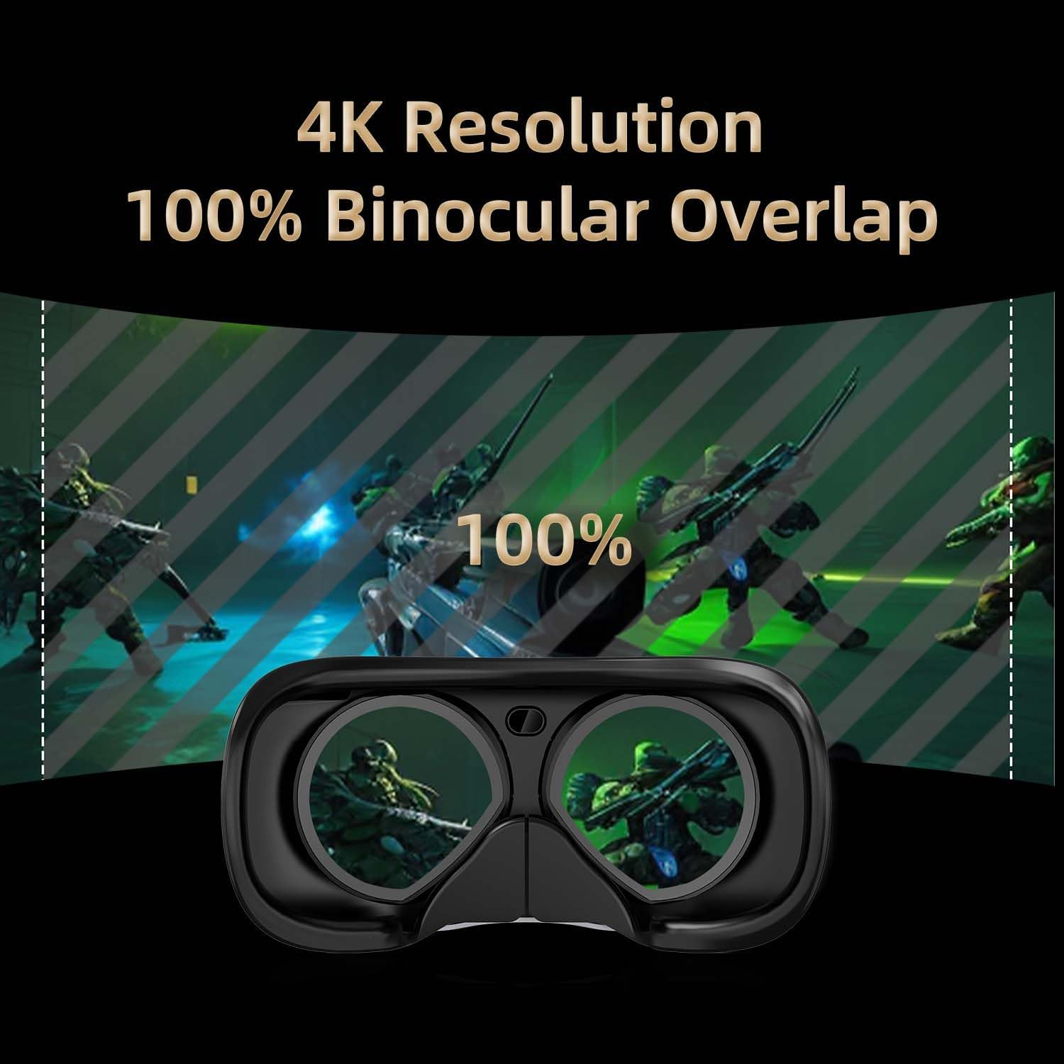 LENTES DE REALIDAD VIRTUAL DPVR E4 PARA PC STEAMVR 120HZ - 4